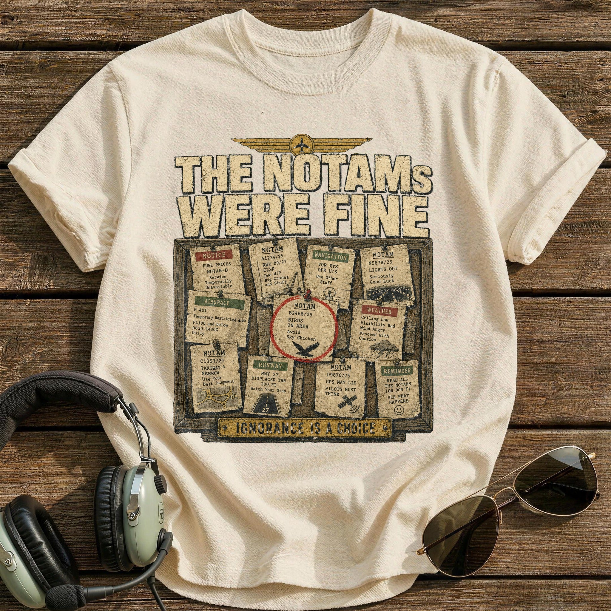 Ignorance Is Bliss T-Shirt - Natural