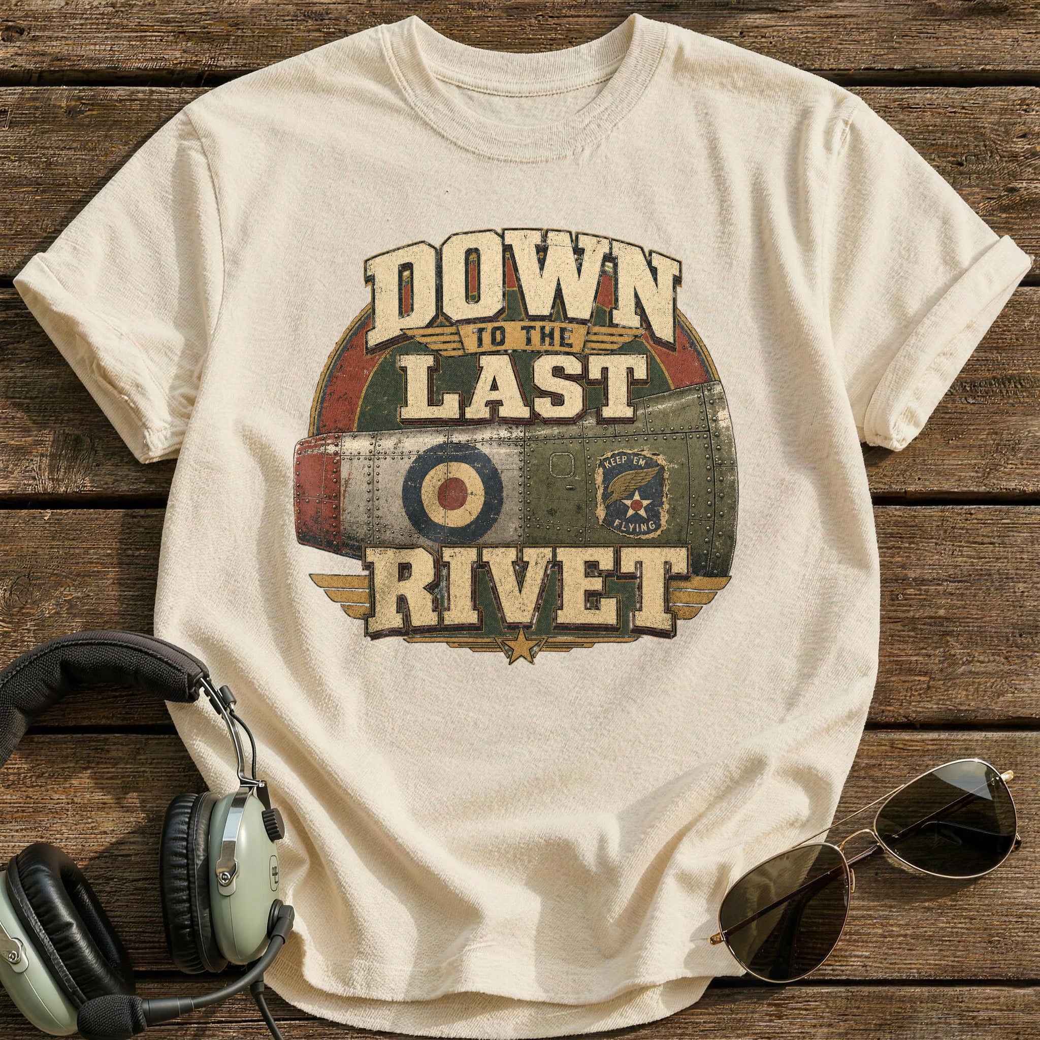 Last Rivet Standing T-Shirt - Natural