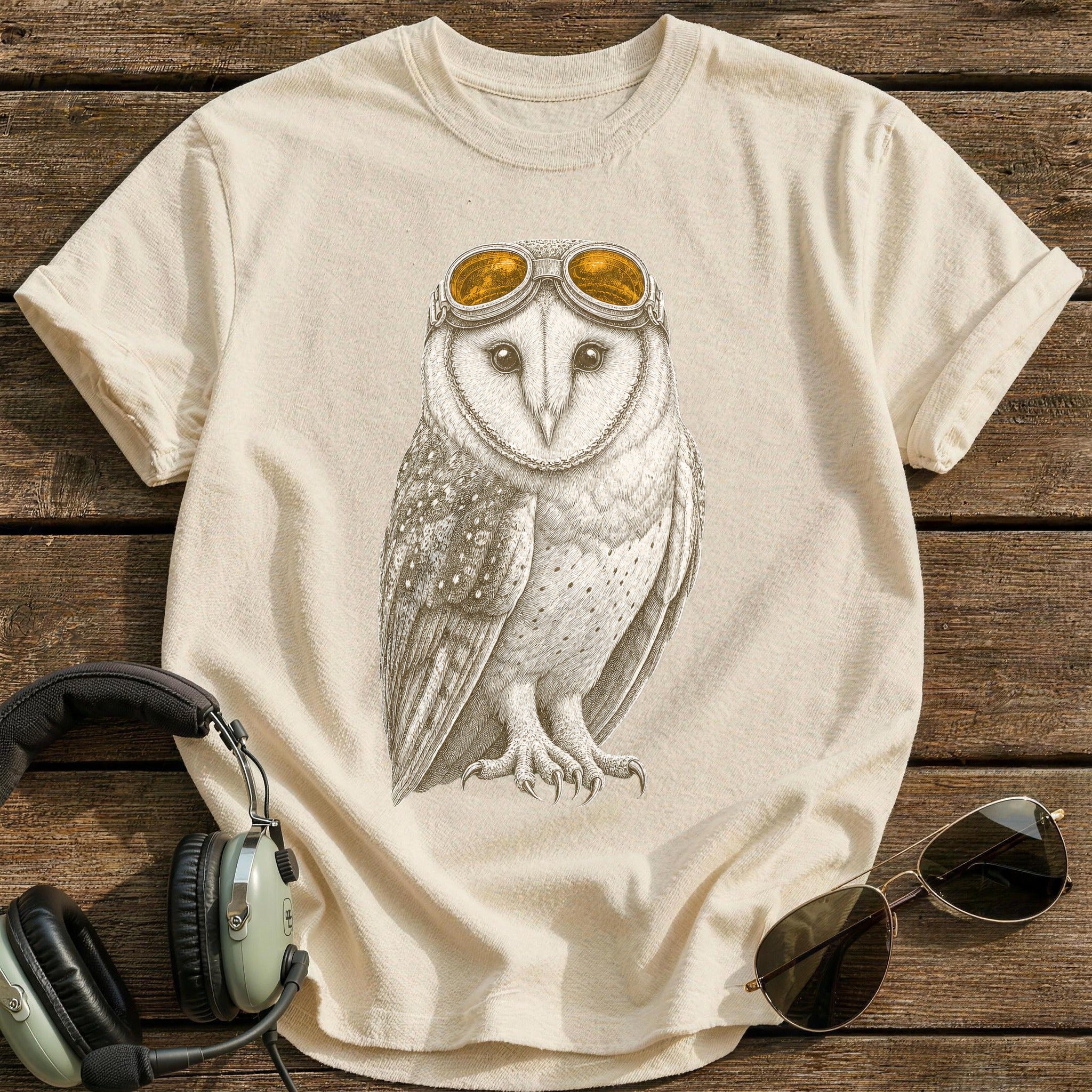 Night Watch T-Shirt - Natural