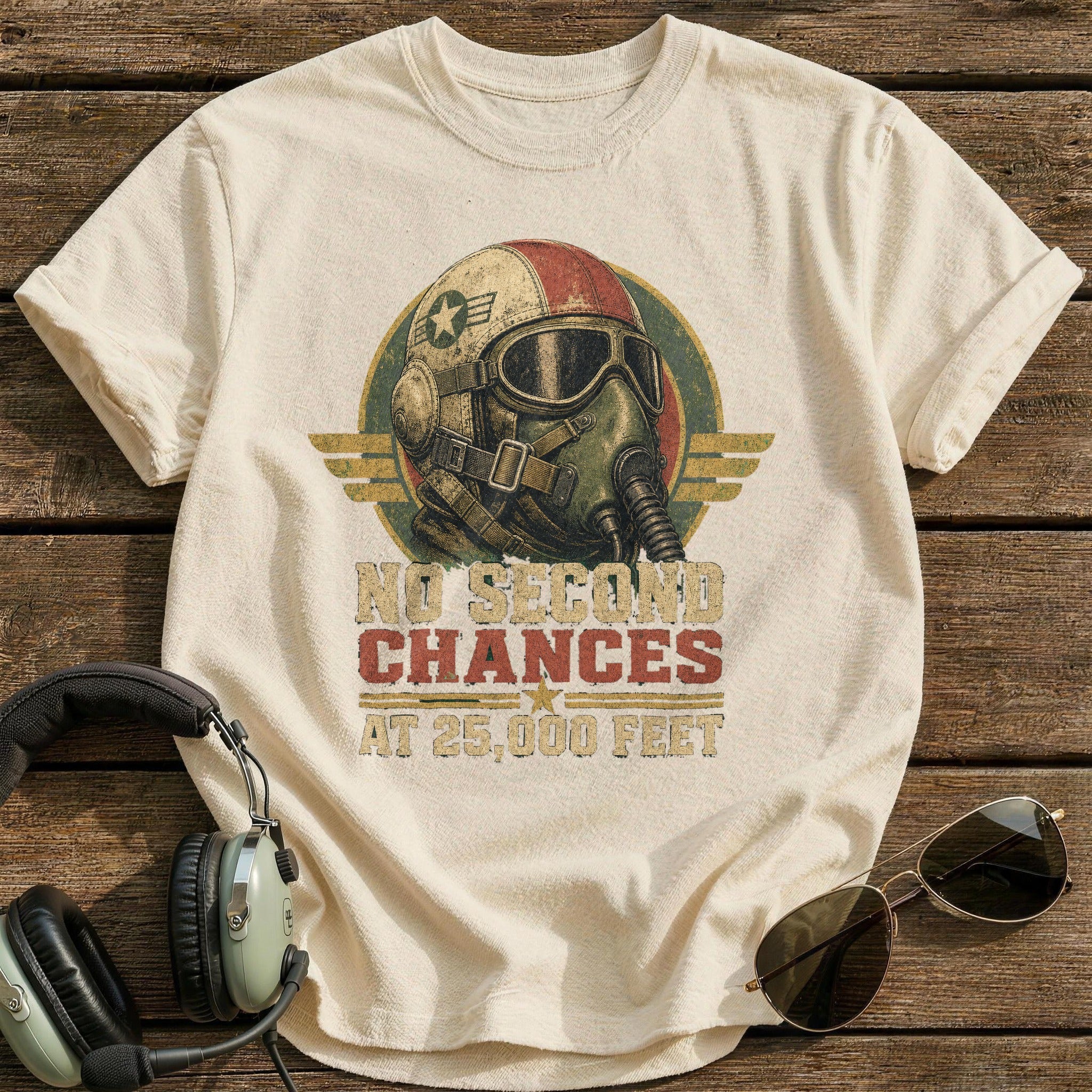No Second Chances T-Shirt - Natural