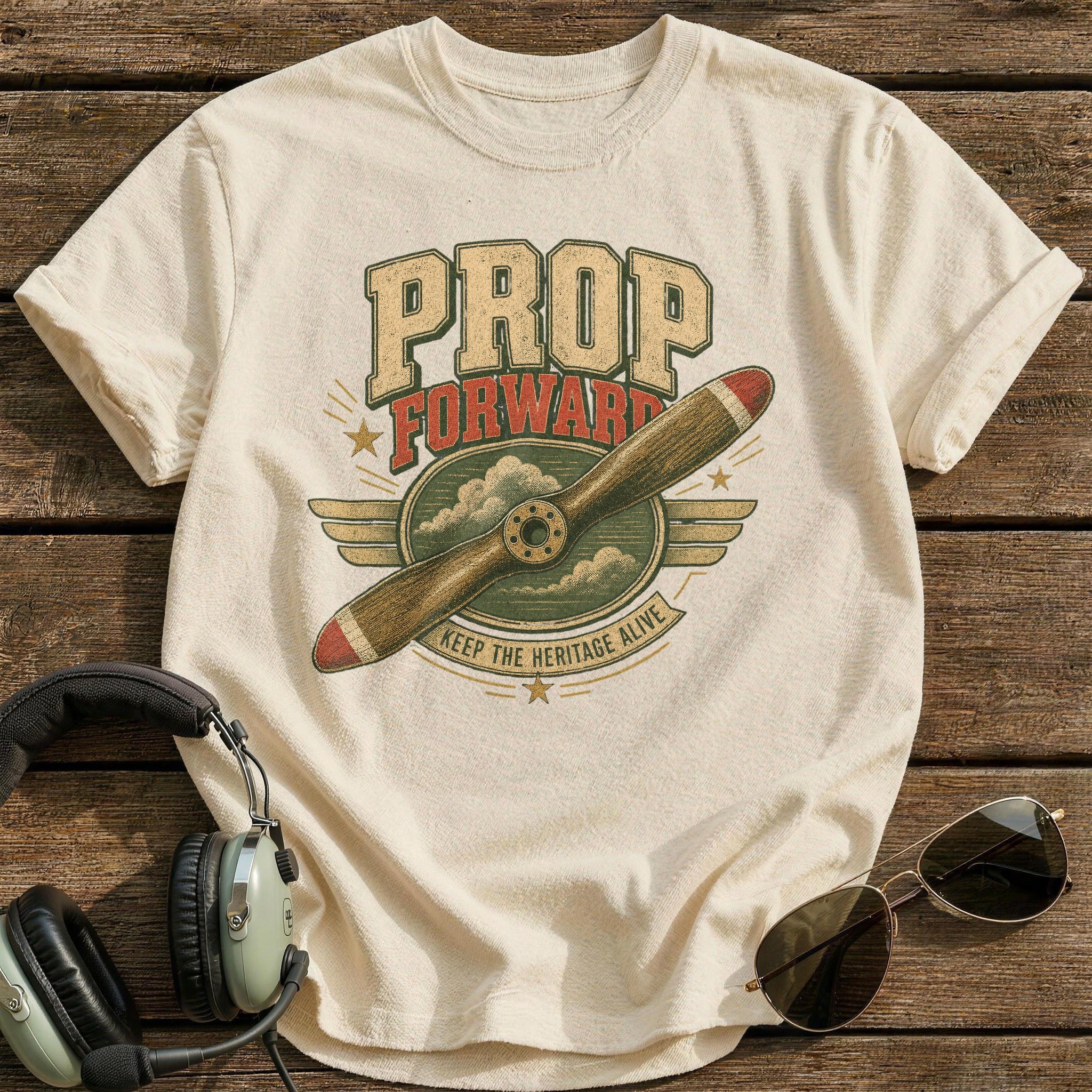 Prop Forward T-Shirt - Natural