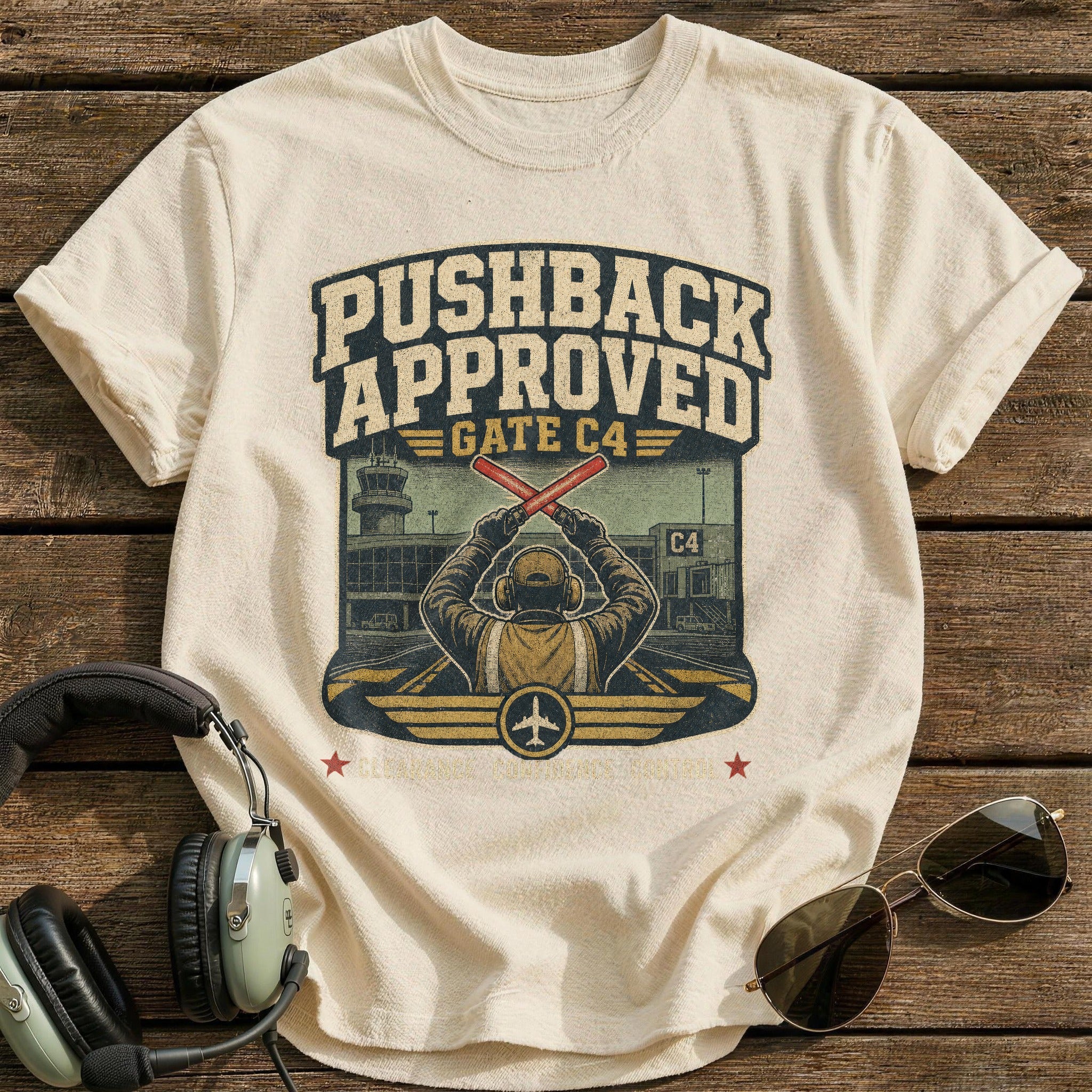 Pushback Approved T-Shirt - Natural