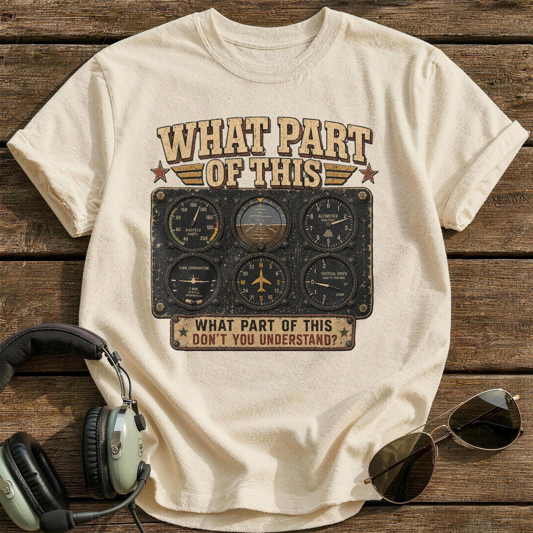 Six Pack Comprehension T-Shirt - Natural