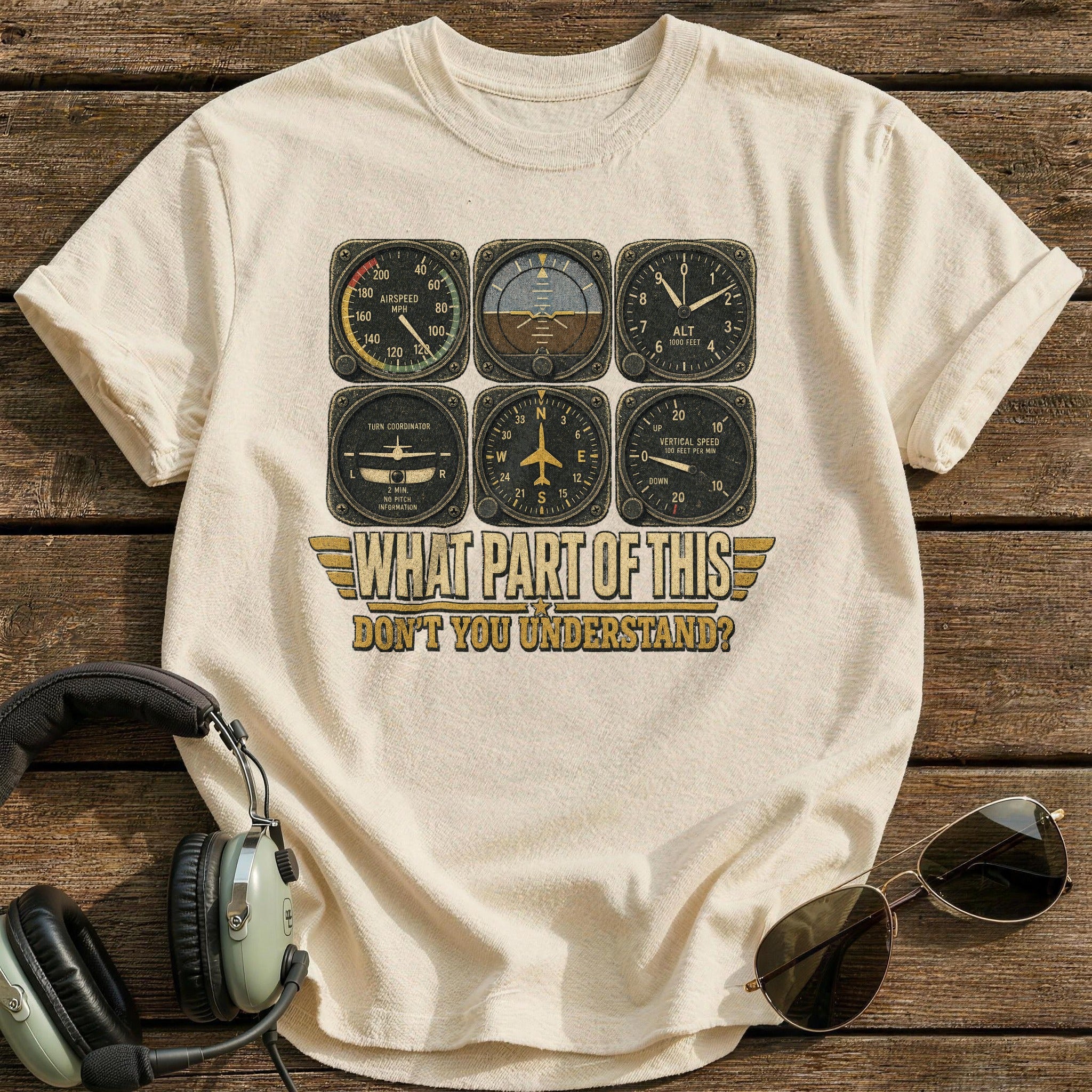 Six Pack Fluency T-Shirt - Natural