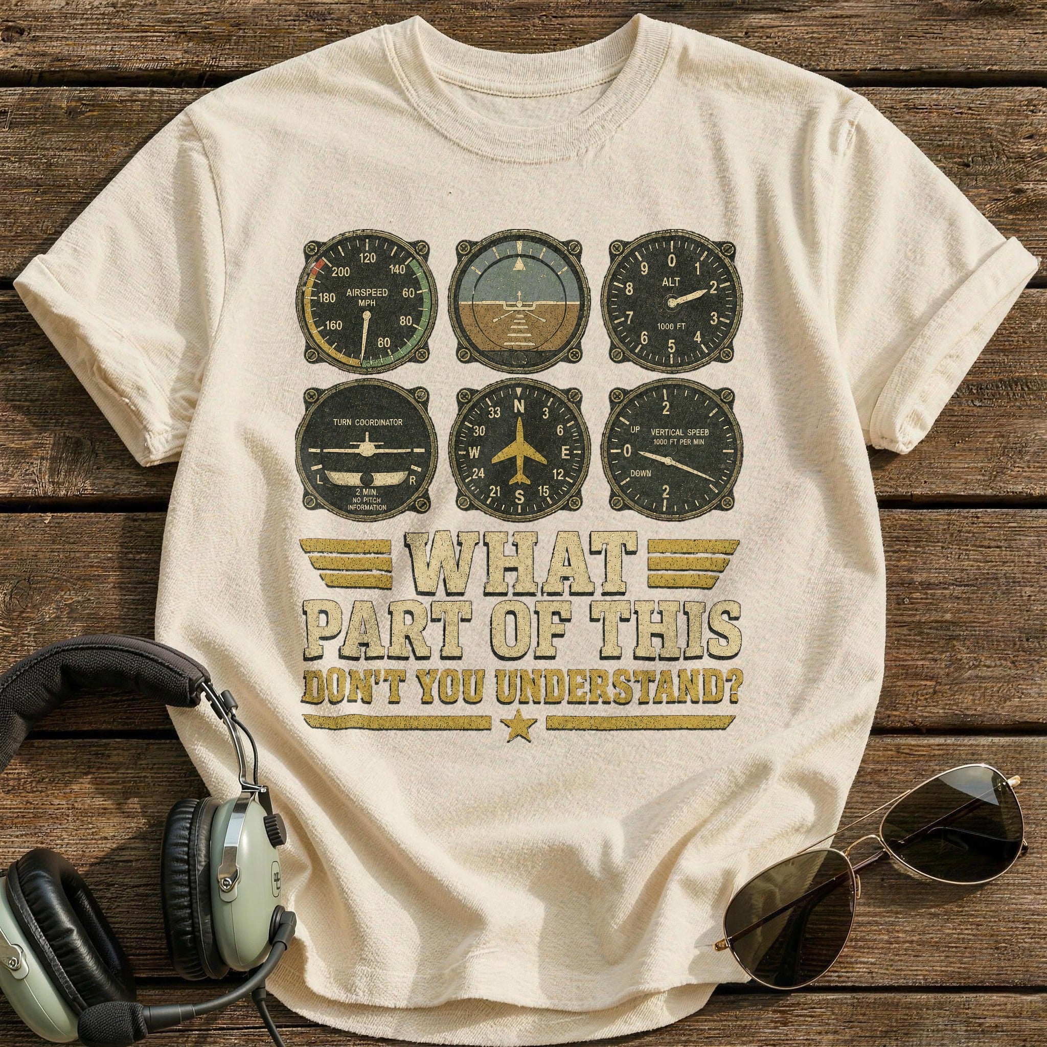 Six Pack Savvy T-Shirt - Natural