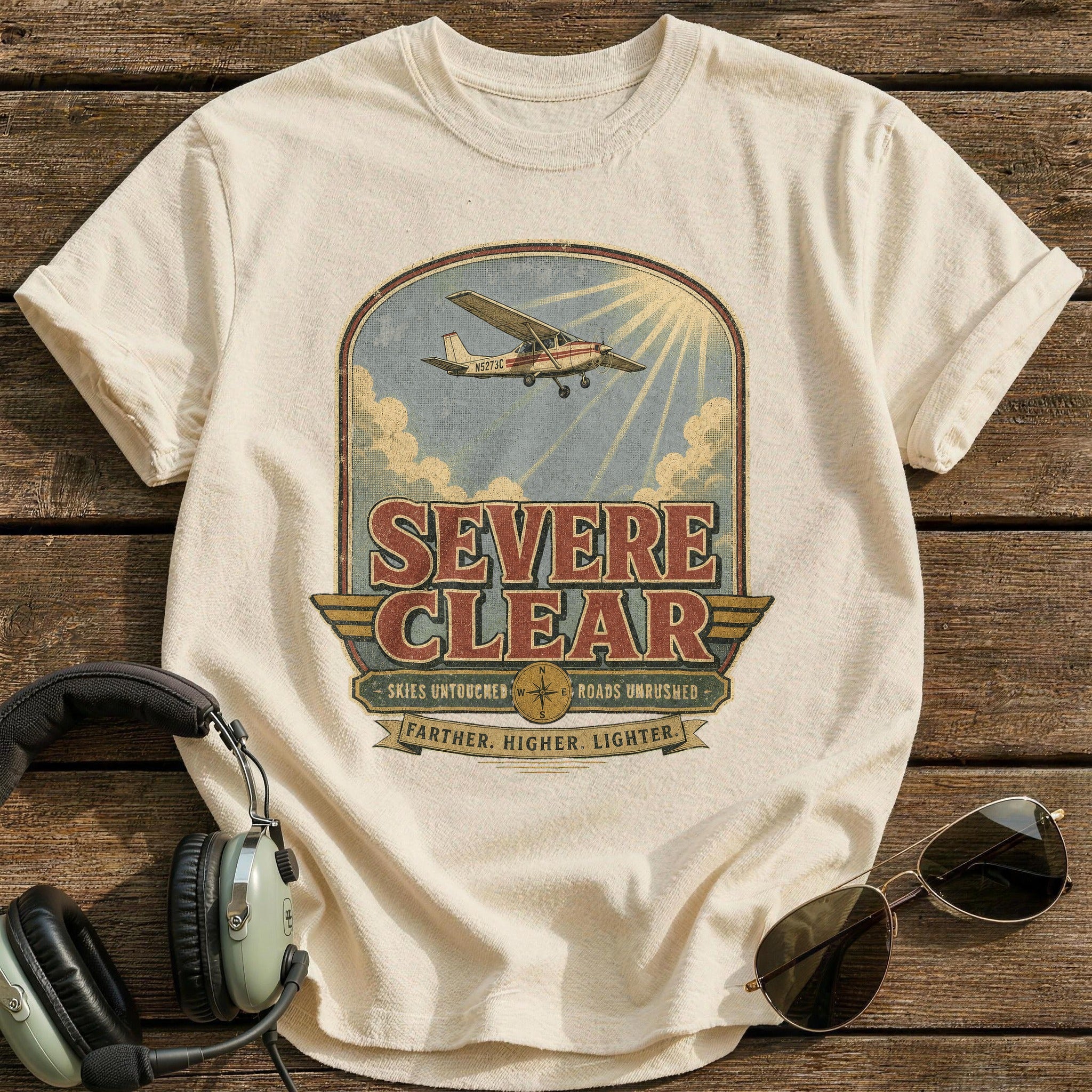 Skies Untouched T-Shirt - Natural