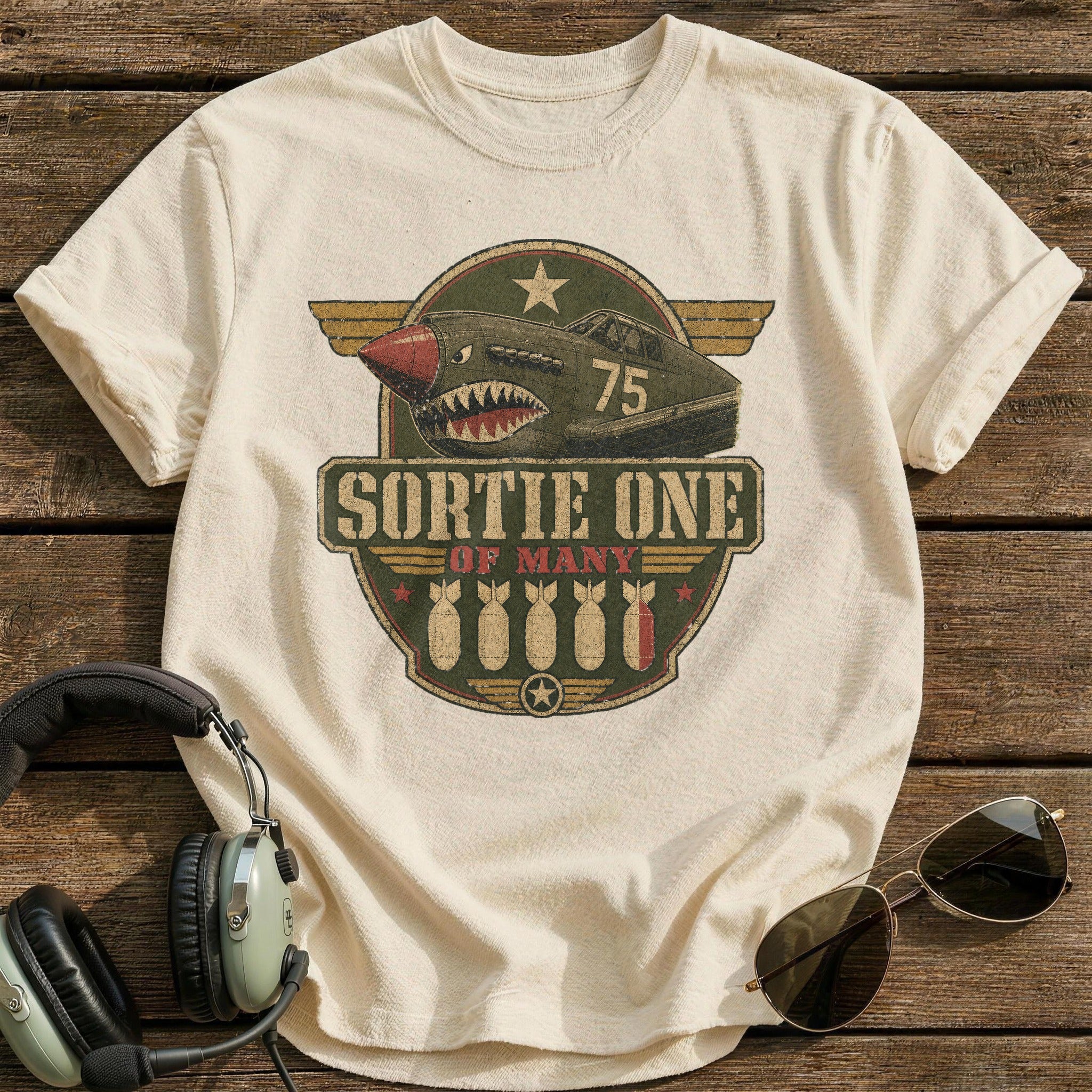 Sortie One of Many T-Shirt - Natural