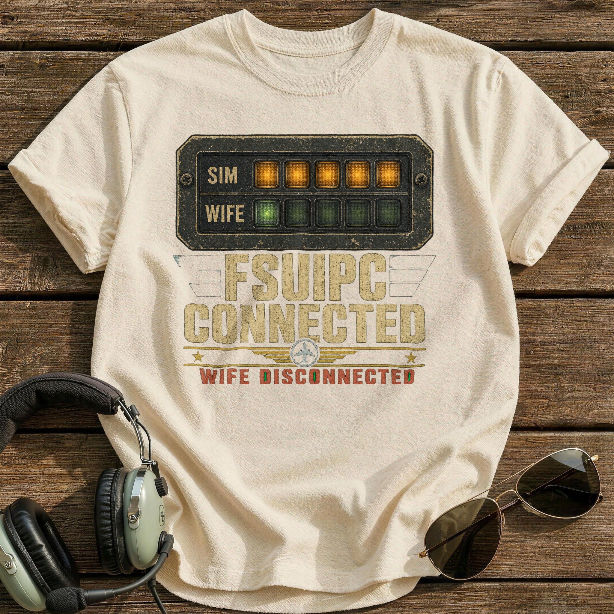 Spoused Disconnect T-Shirt - Natural