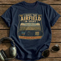 I Have the Airfield in Sight T-Shirt - Navy