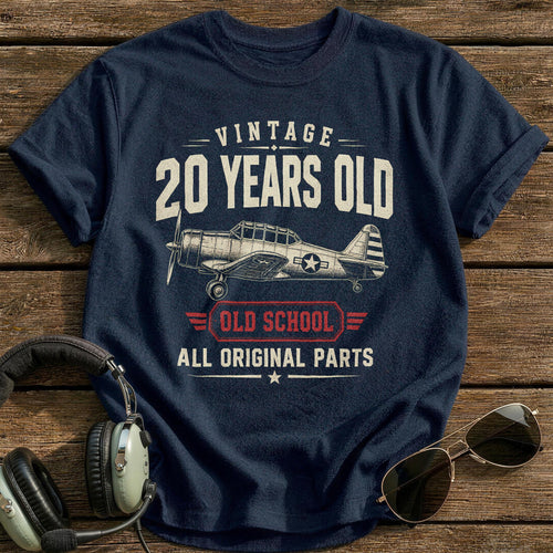 20 Original Parts T-Shirt - Navy