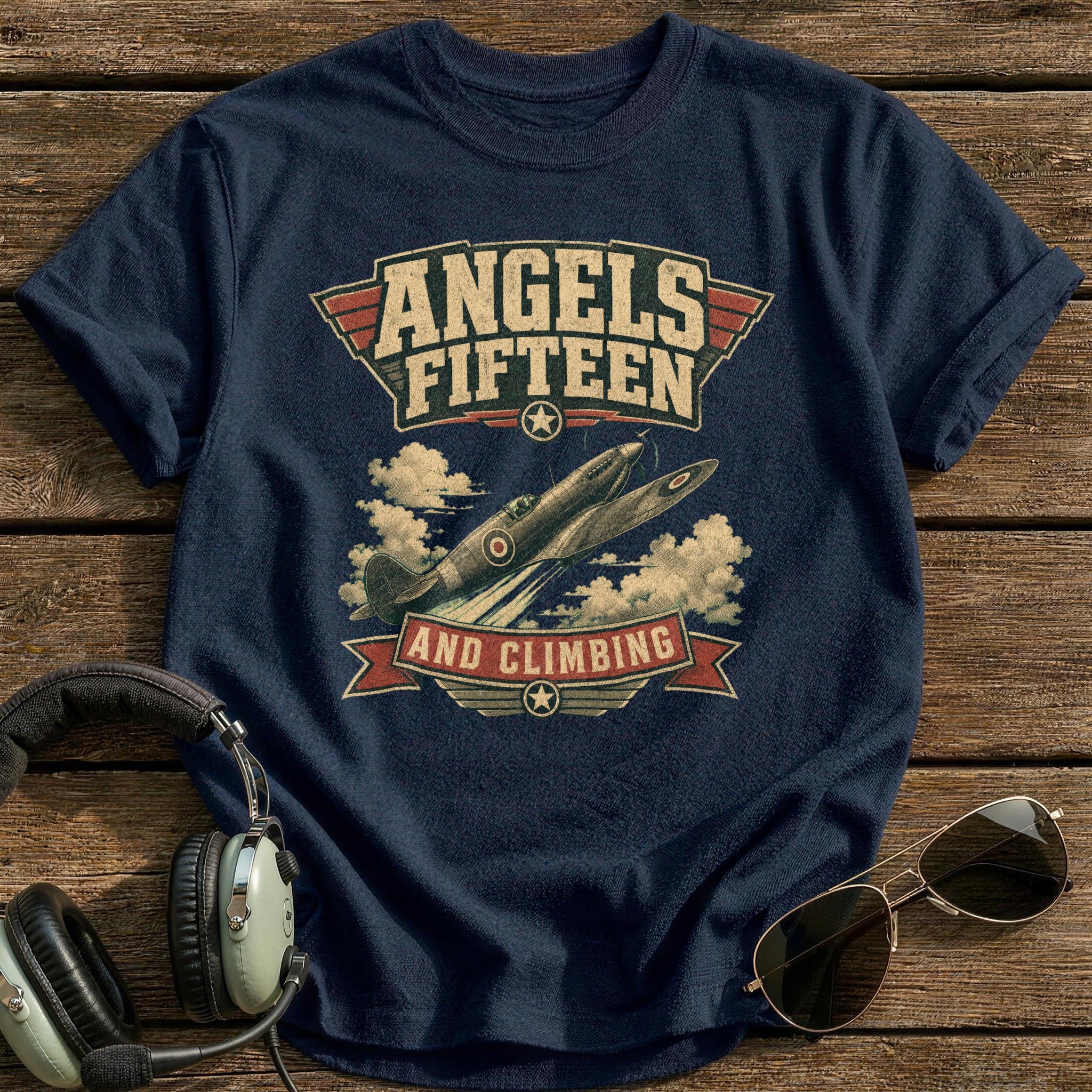 Angels Fifteen T-Shirt - Navy
