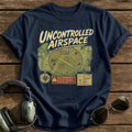 Uncontrolled Airspace T-Shirt - Navy