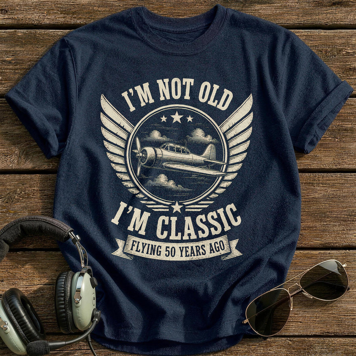 50 Im Classic T-Shirt - Navy