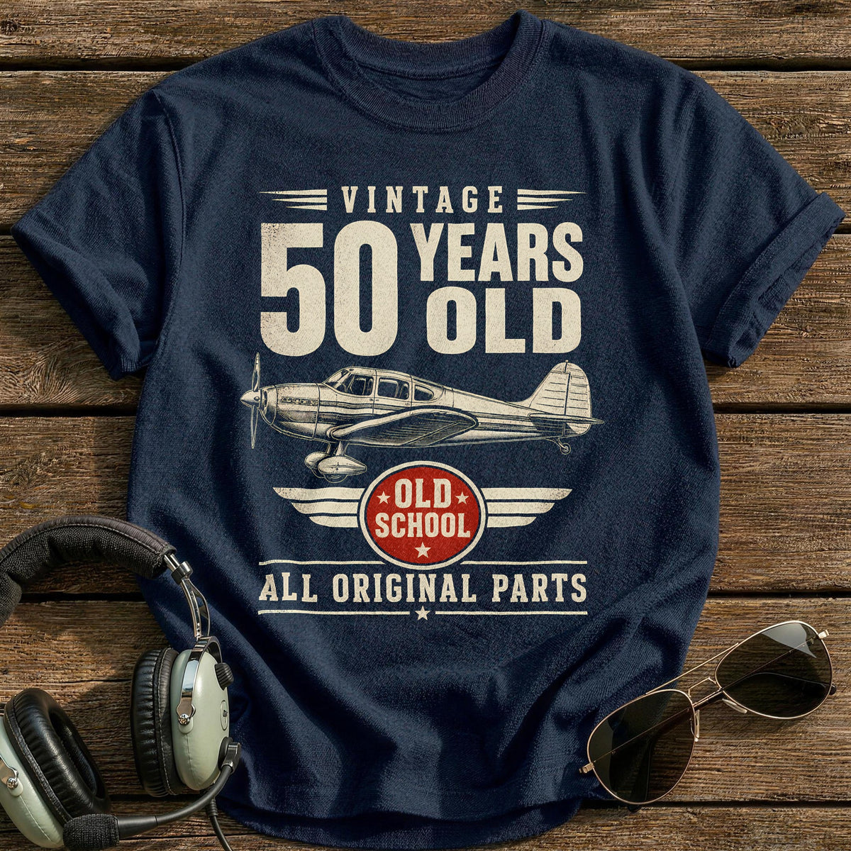 50 Original Parts T-Shirt - Navy