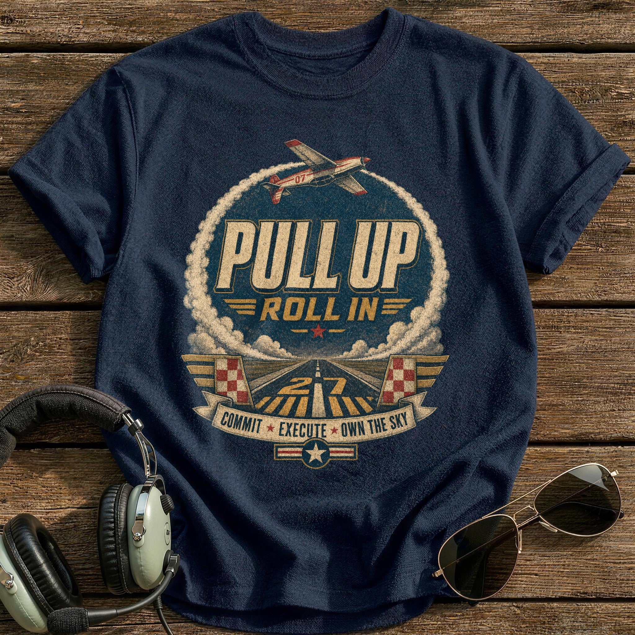 Pull Up T-Shirt - Navy