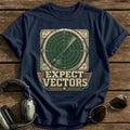 Expect Vectors T-Shirt - Navy