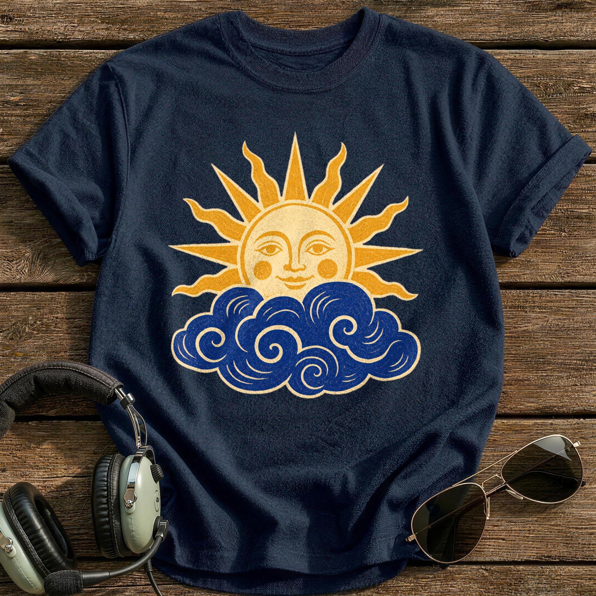 Above The Clouds - Navy