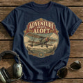 Adventure Awaits Aloft T-Shirt - Navy