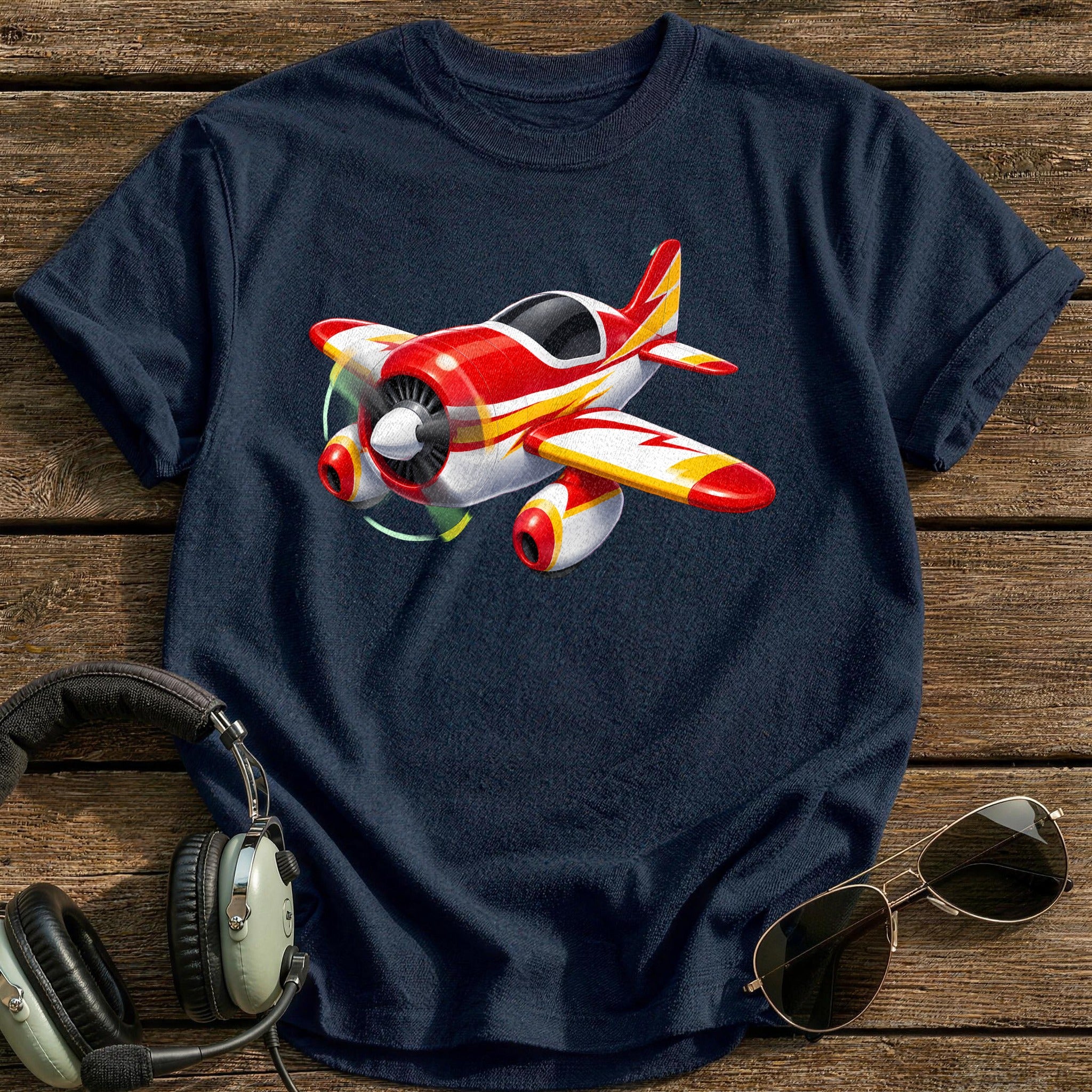 Aerobatic 64 T-Shirt - Navy
