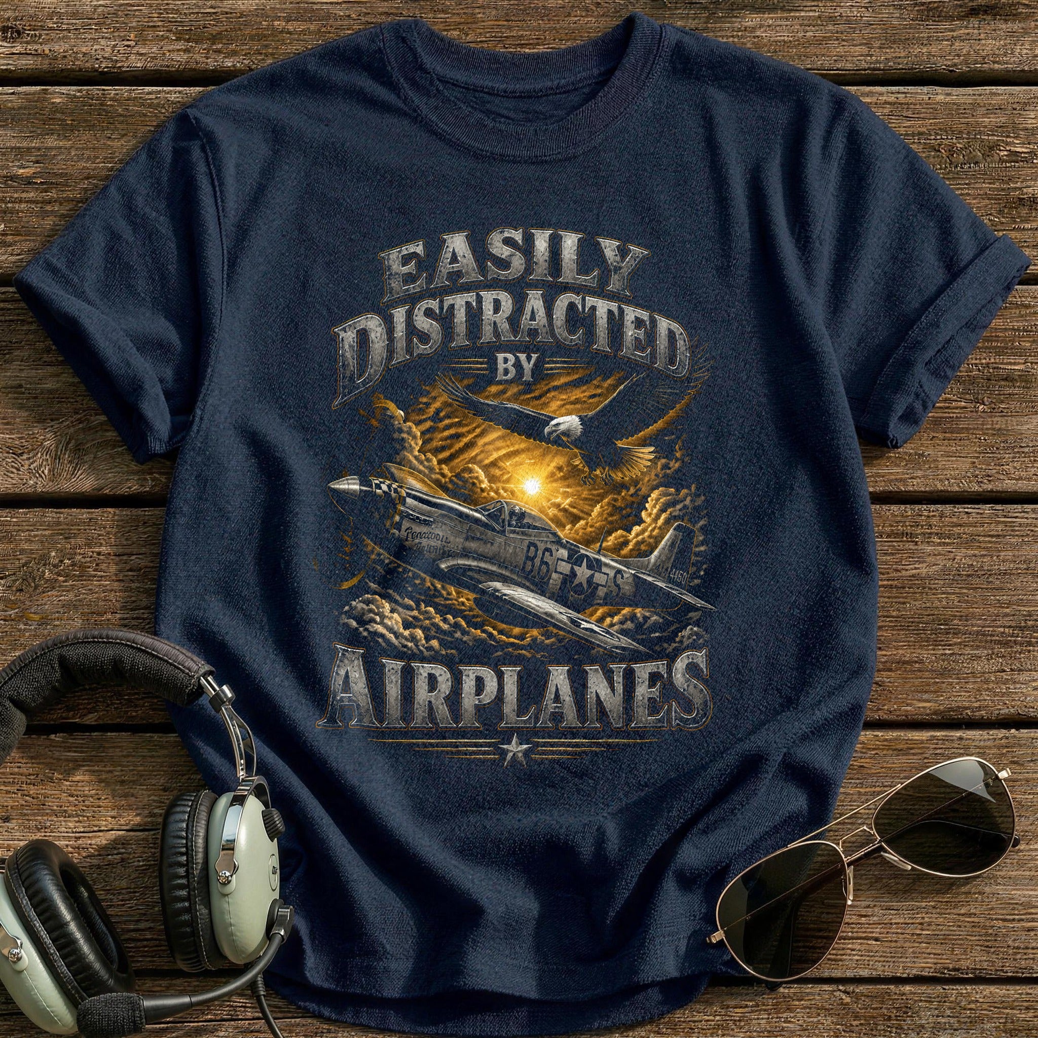 Airbrush Mustang Eagle 36 - Navy