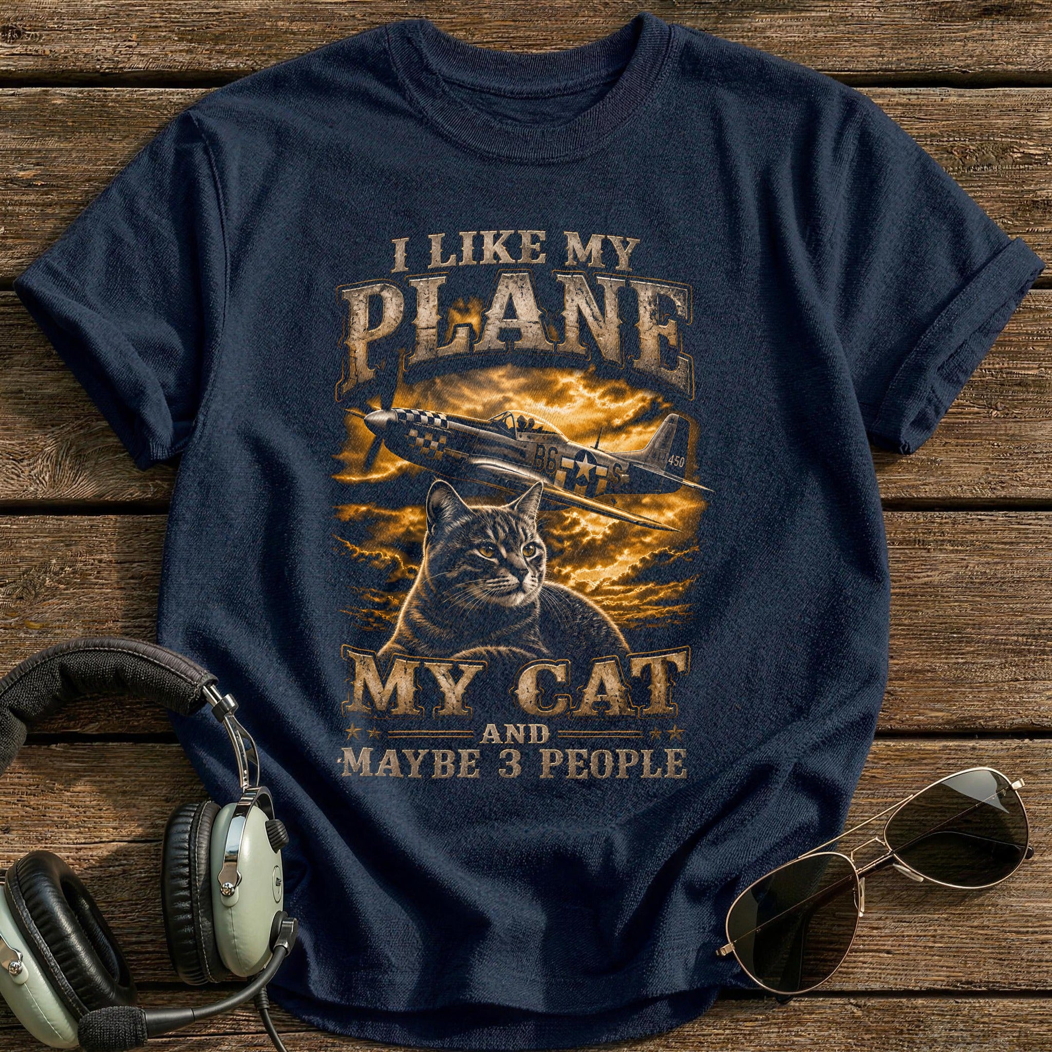 Airbrush Warbird Cat 11 - Navy