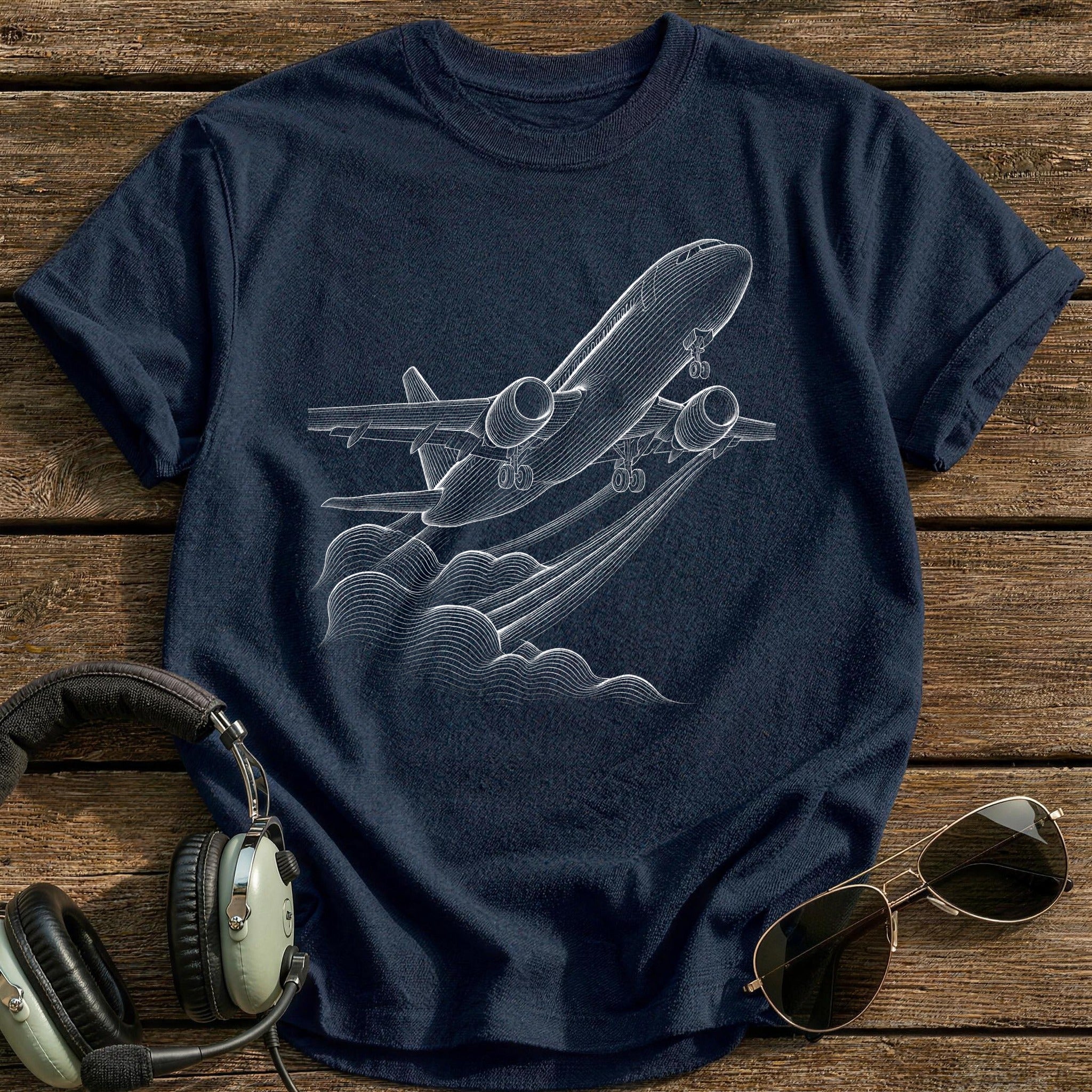 Airliner 24 T-Shirt - Navy
