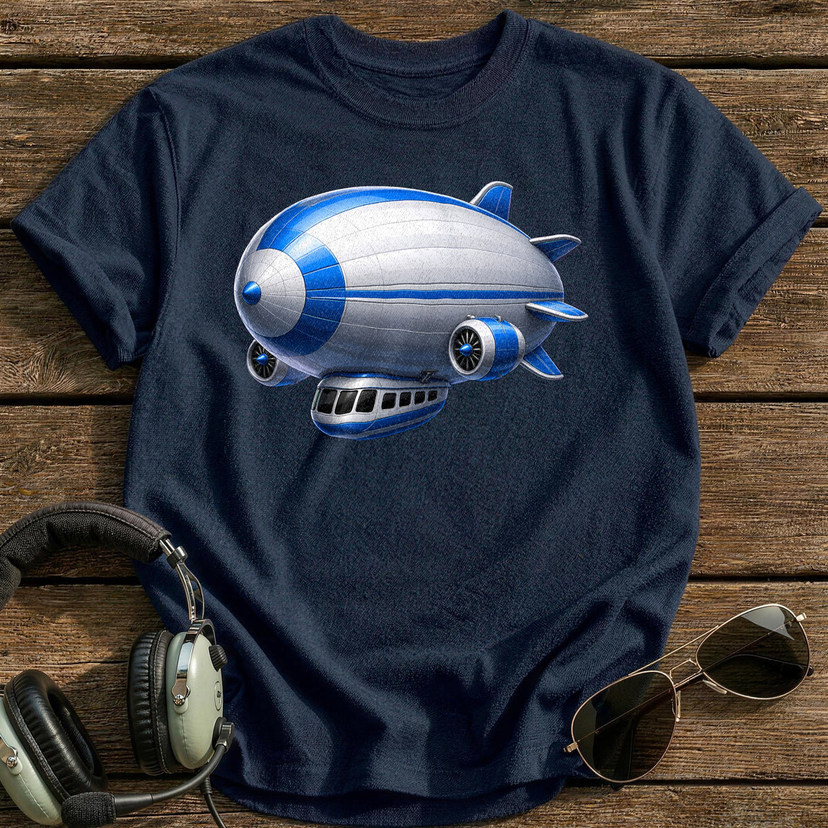Airship 35 T-Shirt - Navy