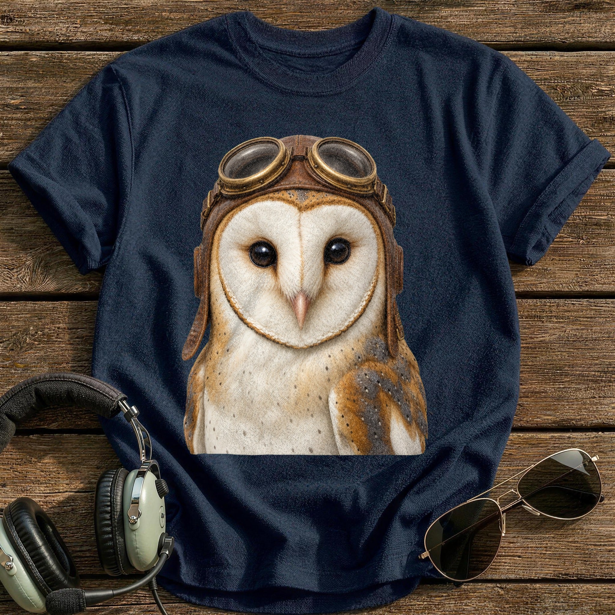 Barn Owl Aviator - Navy