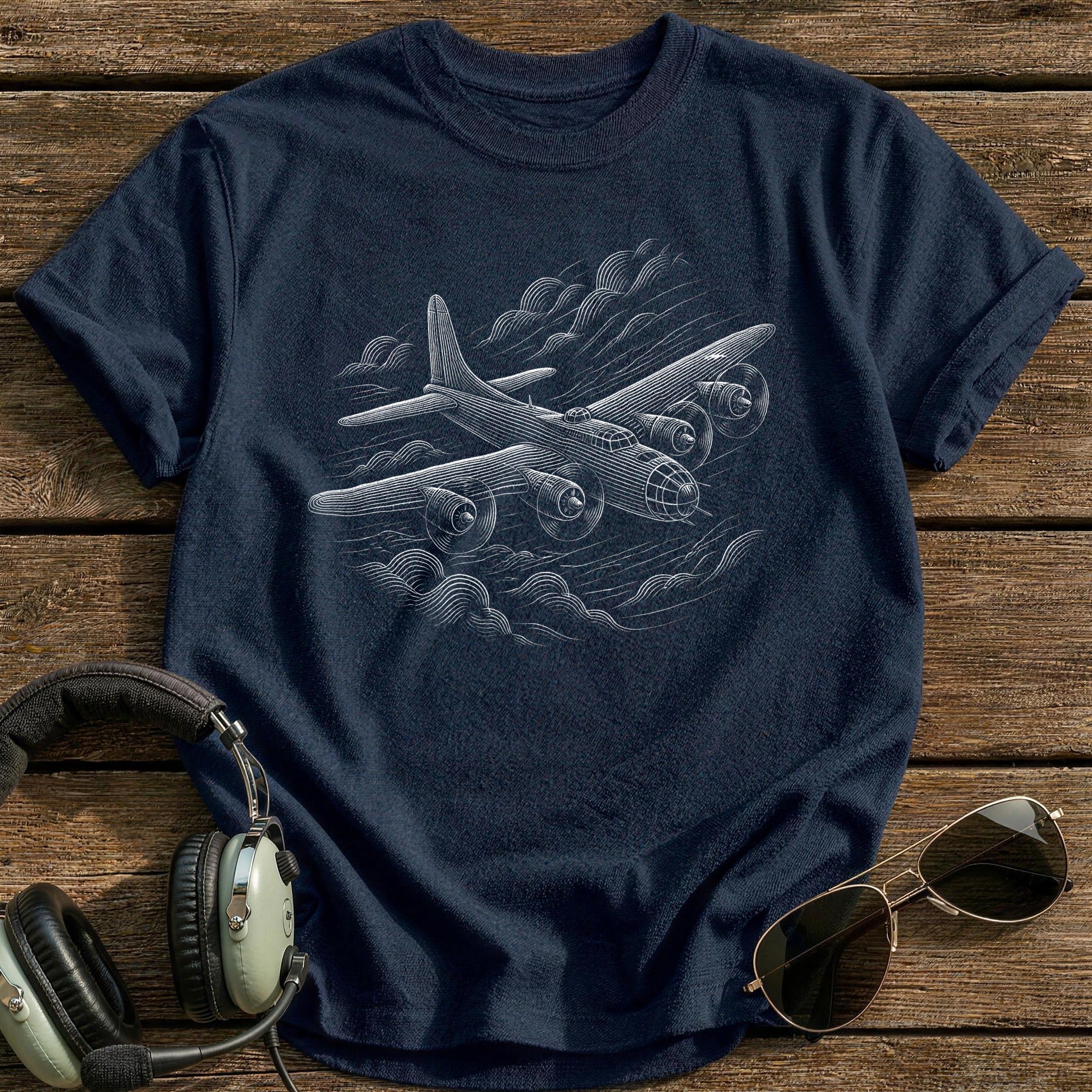 Bomber 25 T-Shirt - Navy