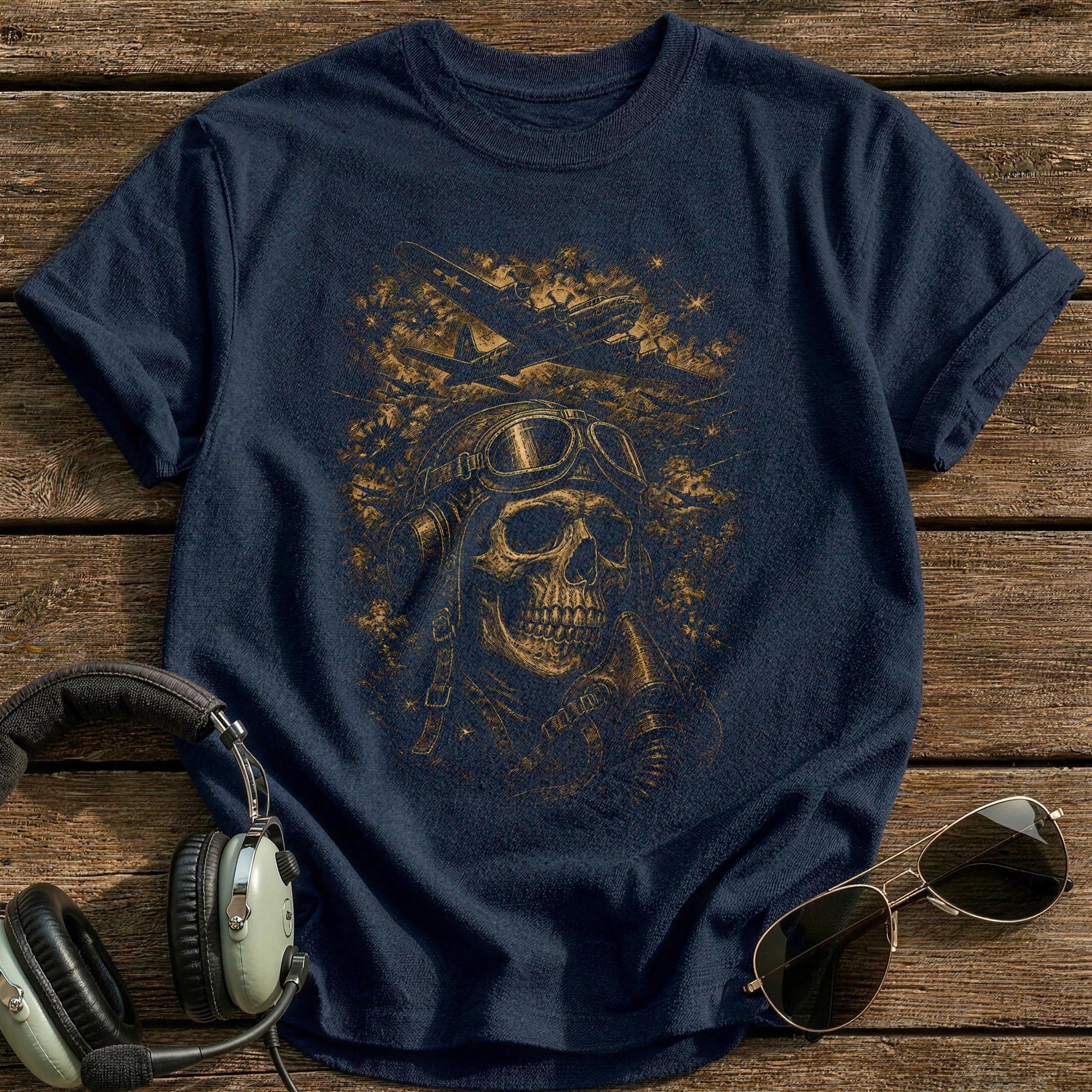 Bomber Formation 59 T-Shirt - Navy