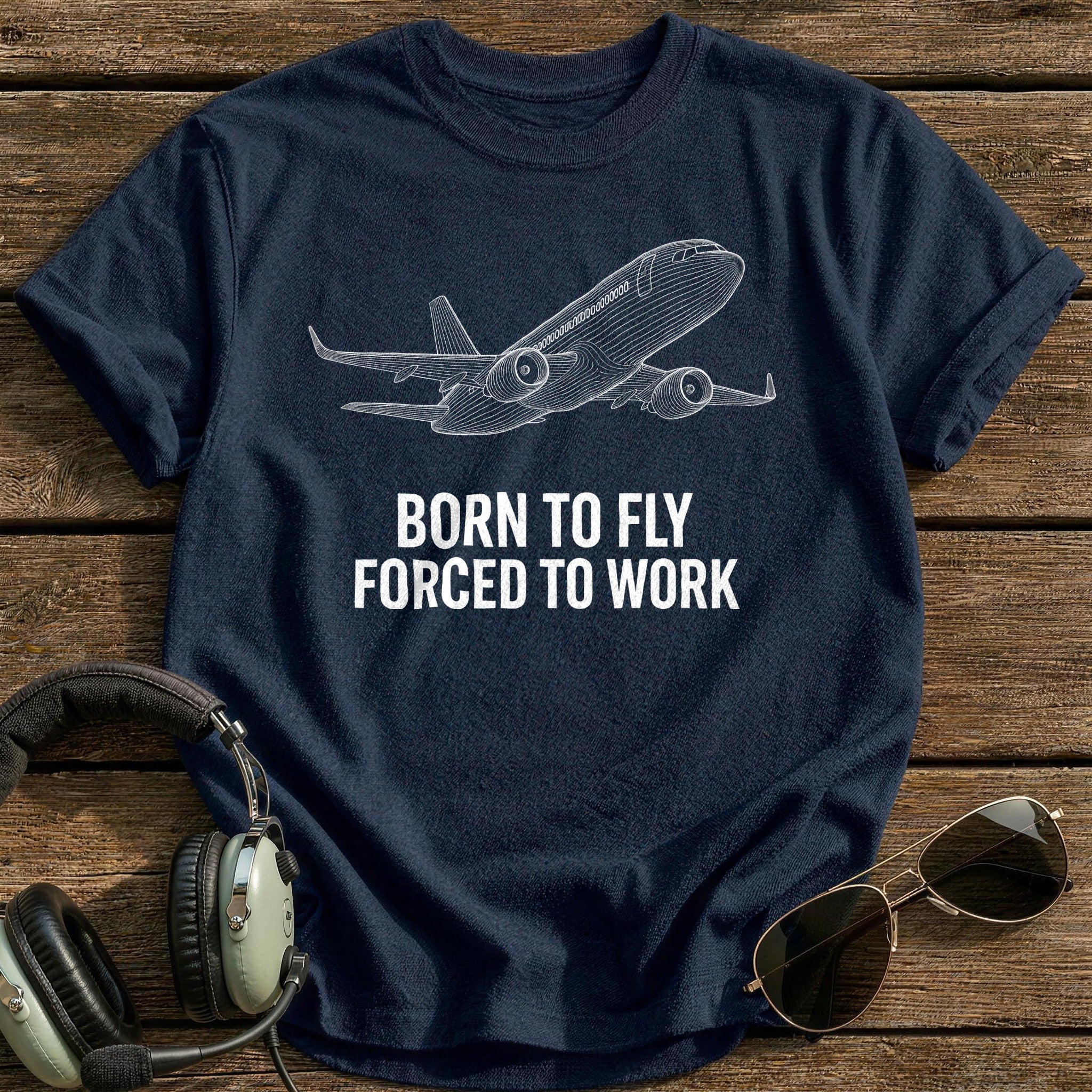 Born To Fly 78 T-Shirt - Navy
