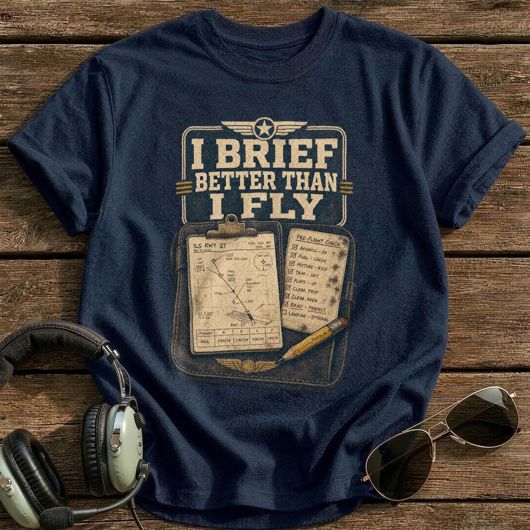 Brief Perfect T-Shirt - Navy