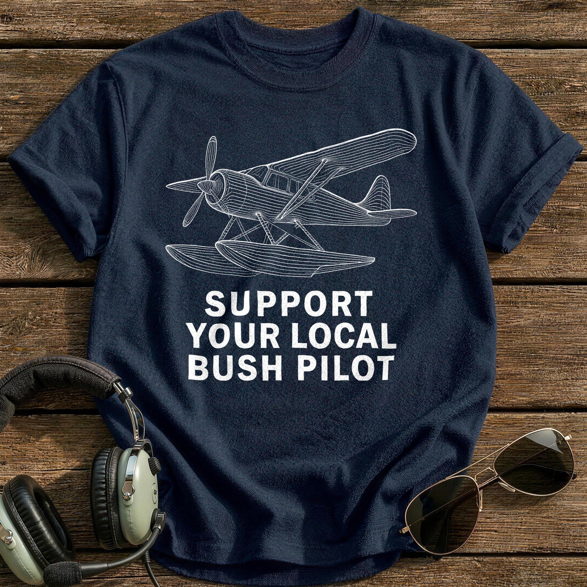 Bush Pilot 97 T-Shirt - Navy
