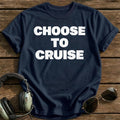 Choose To Cruise T-Shirt - Navy