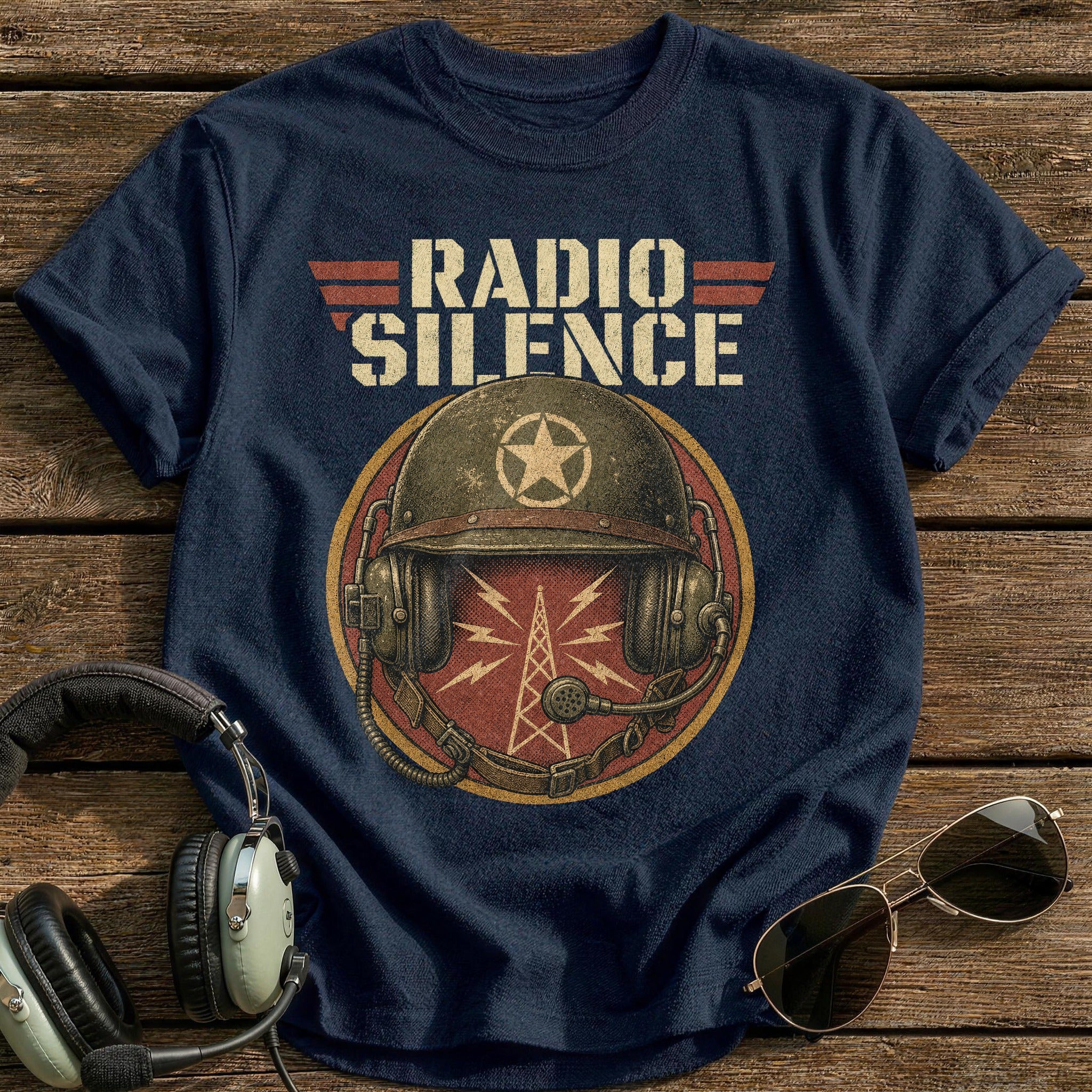 Comms Open T-Shirt - Navy