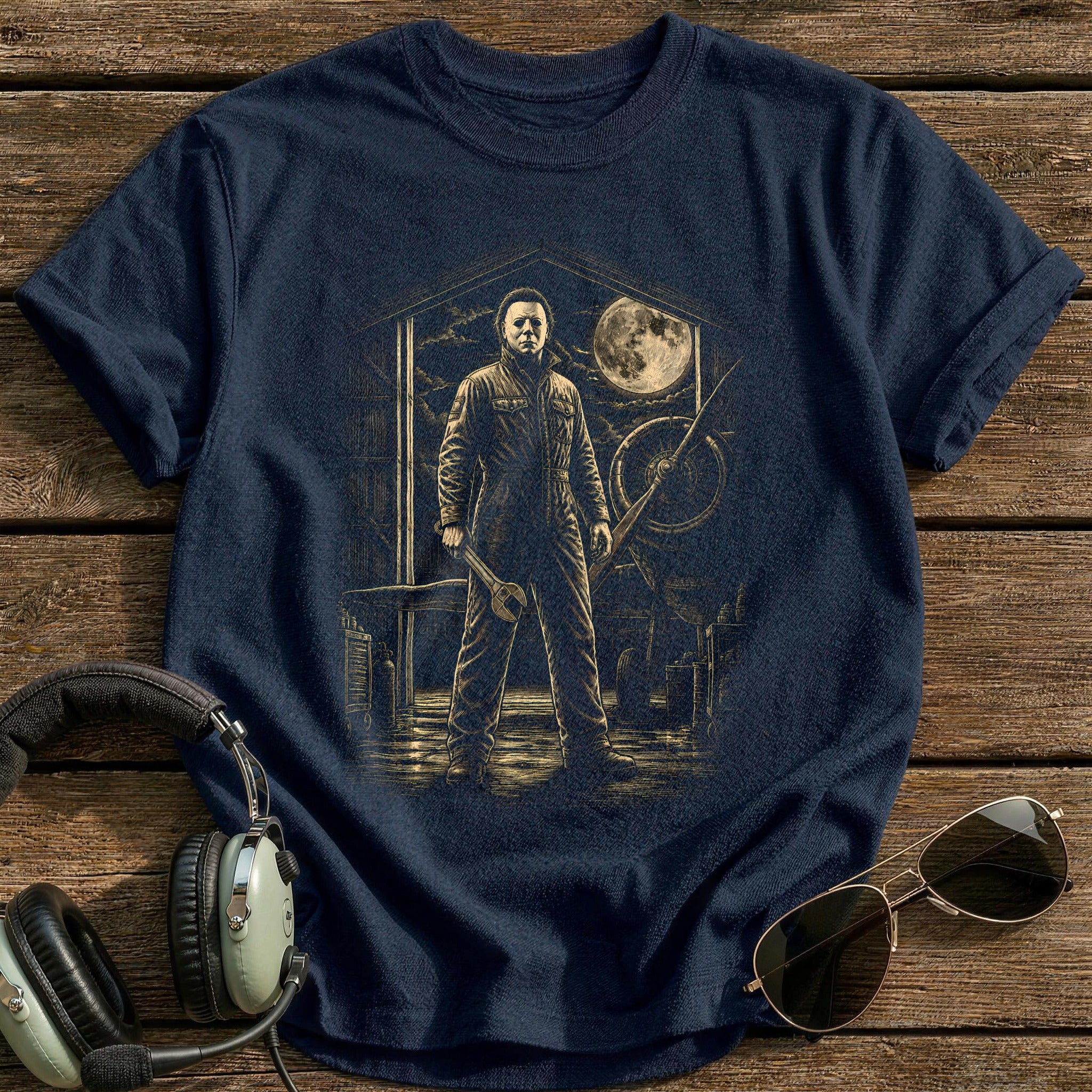 Coverall Scene 27 T-Shirt - Navy