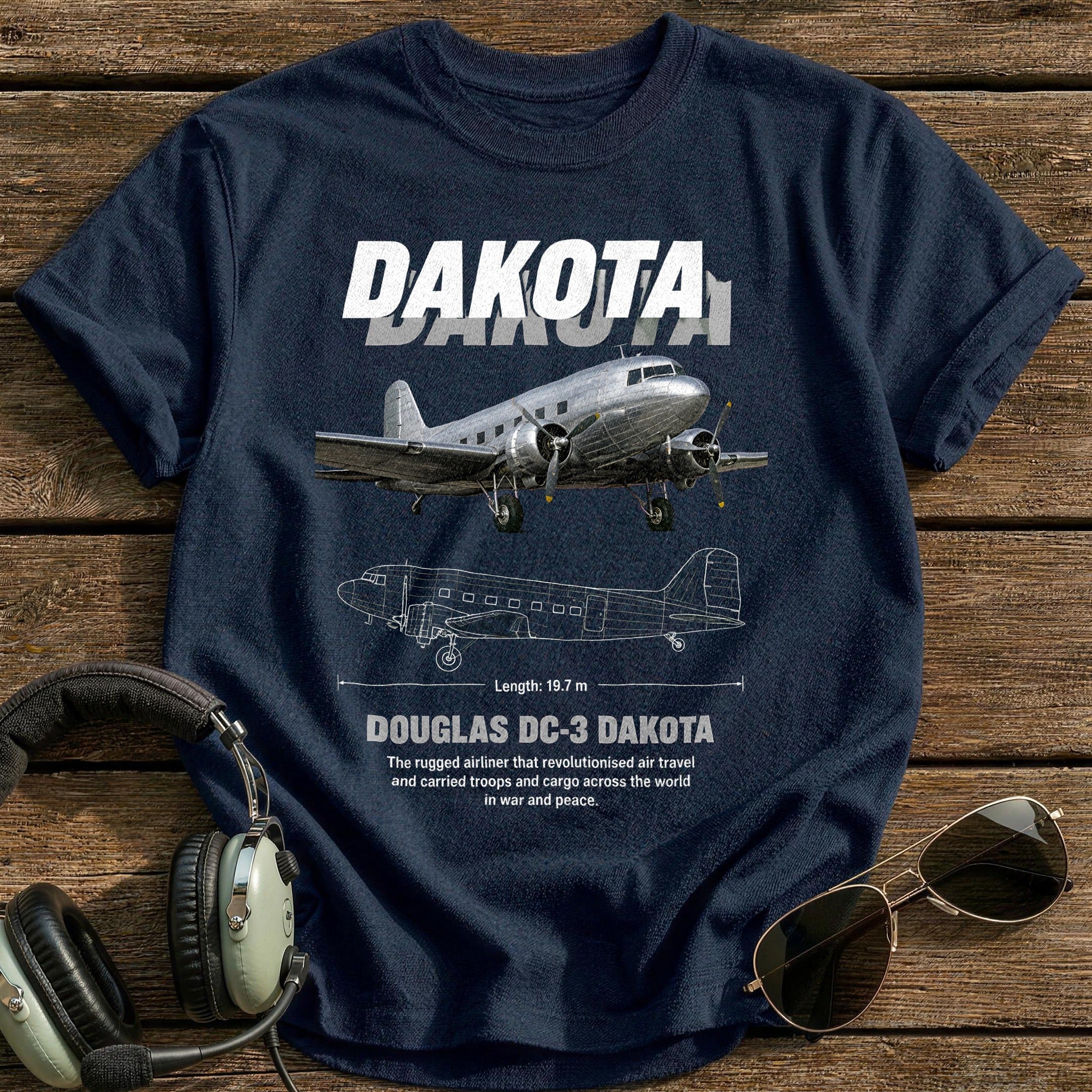 Dc3 26 T-Shirt - Navy