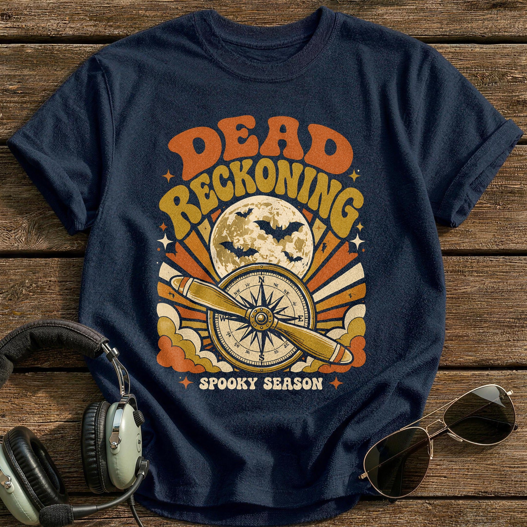 Dead Reckoning 10 T-Shirt - Navy