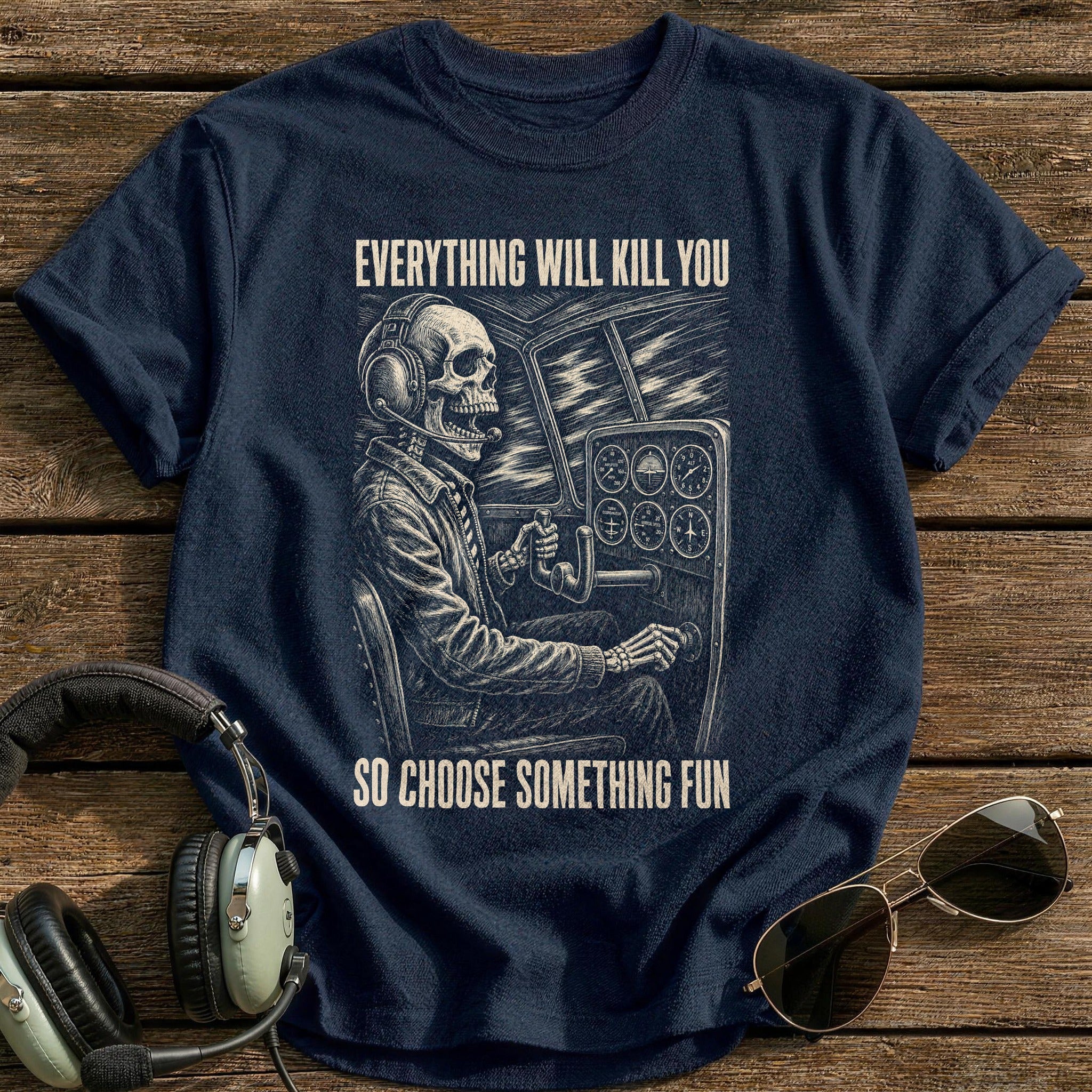 Dial Discipline T-Shirt - Navy