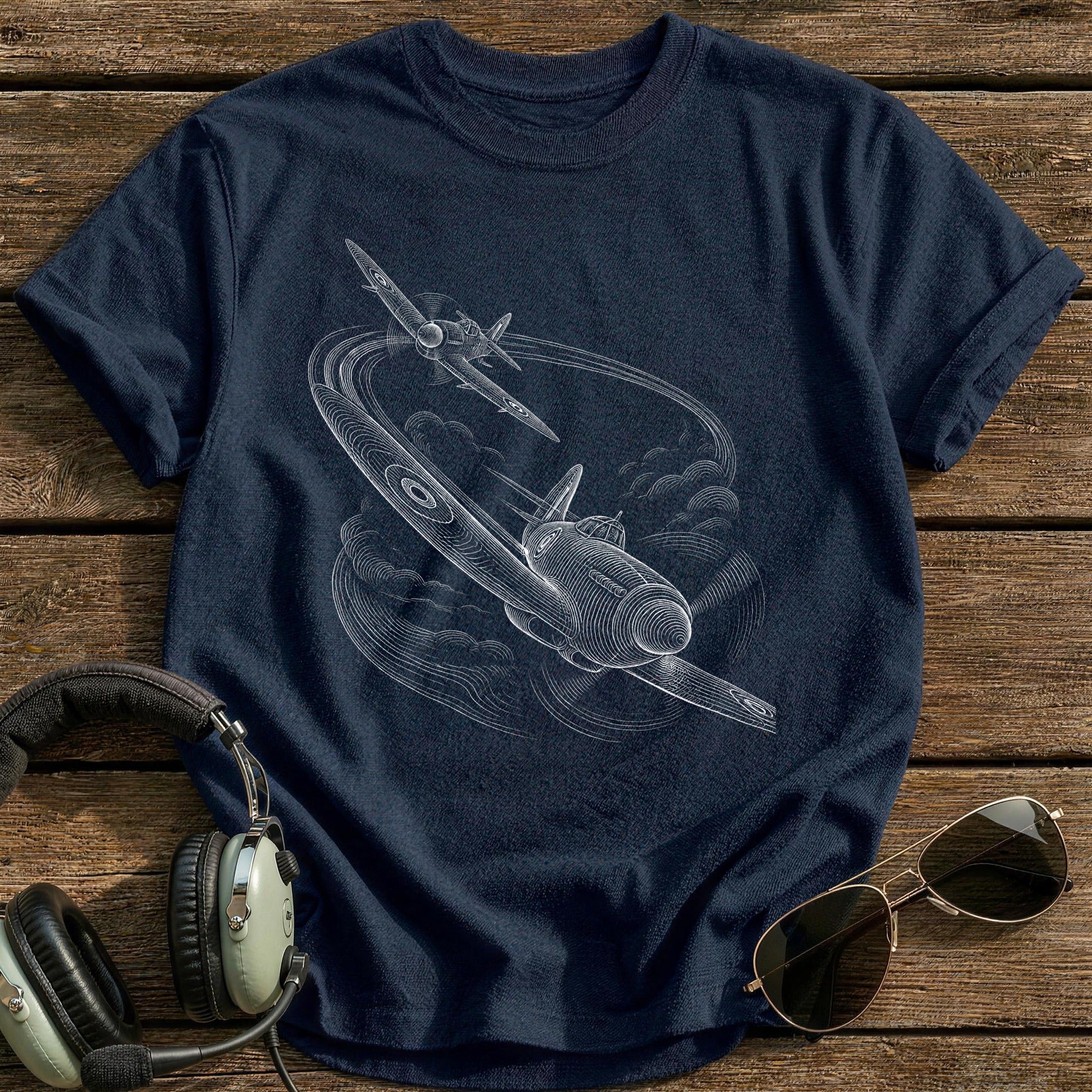 Dogfight 24 T-Shirt - Navy
