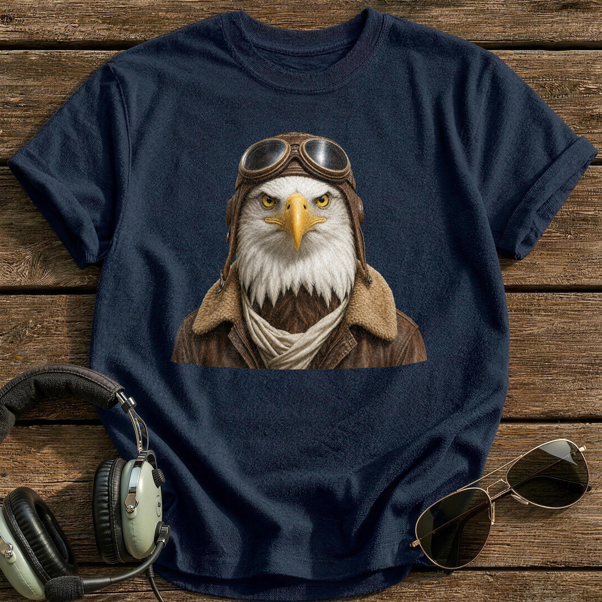Eagle At Altitude - Navy