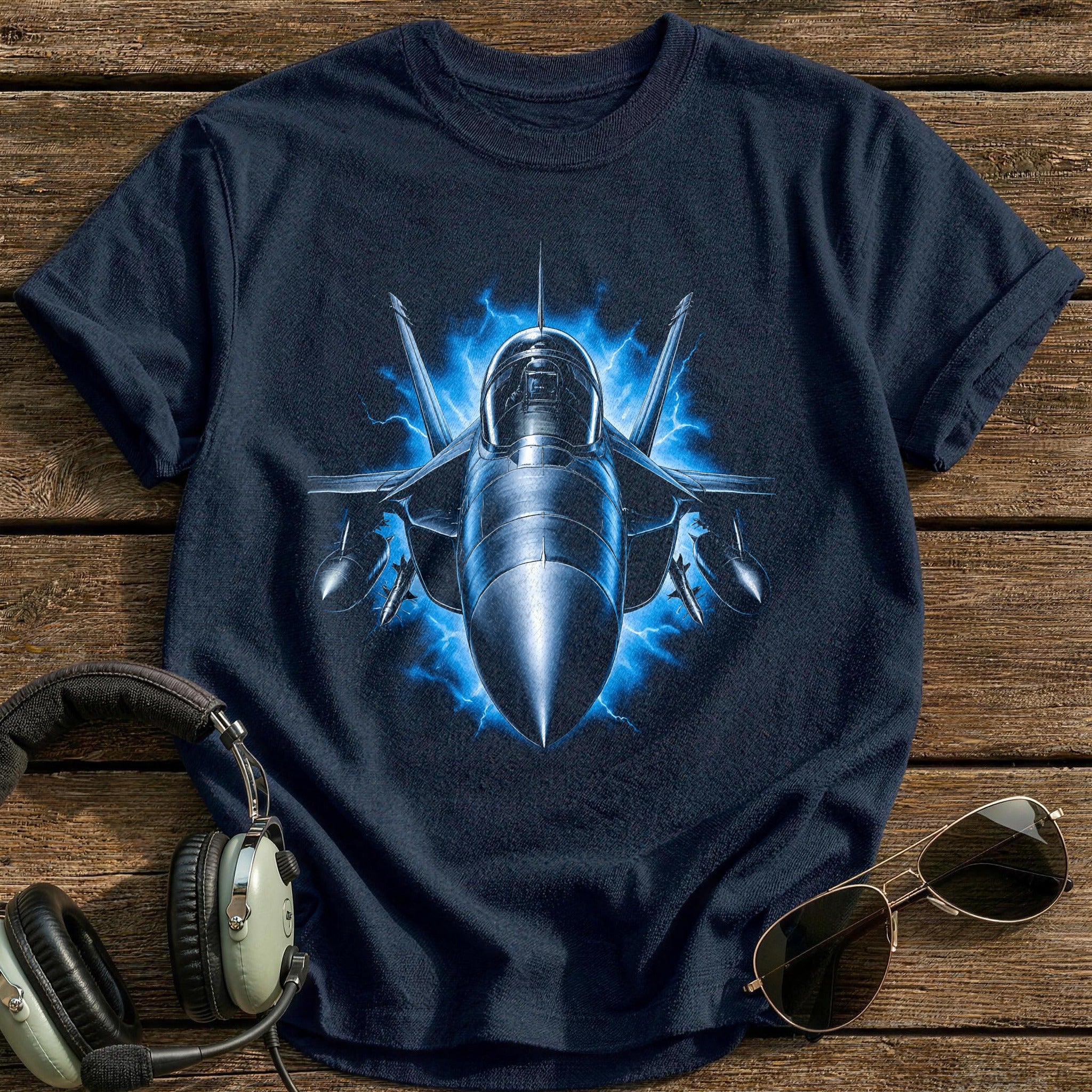 Electric Jet T-Shirt - Navy