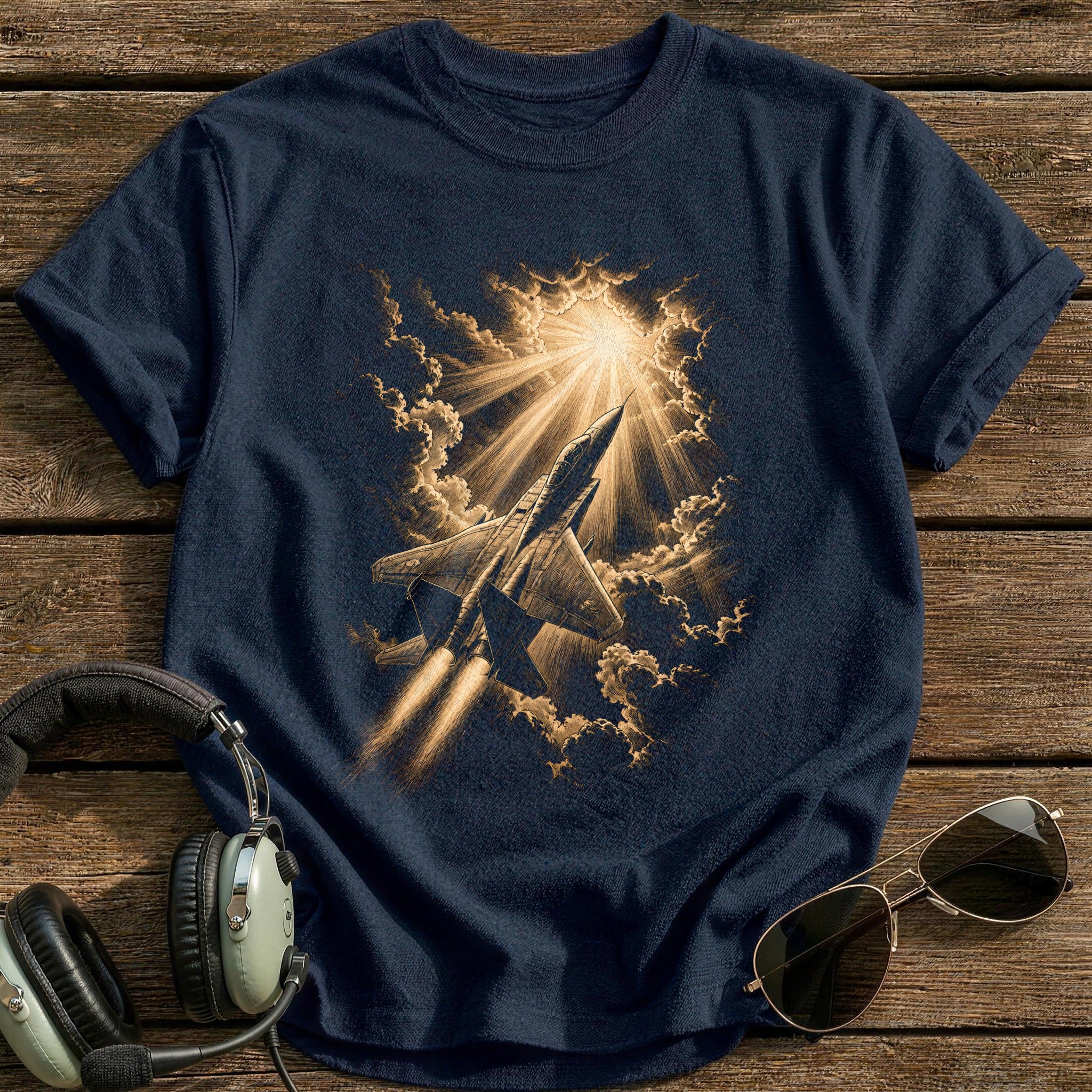 Fighter Jet Clouds 16 - Navy
