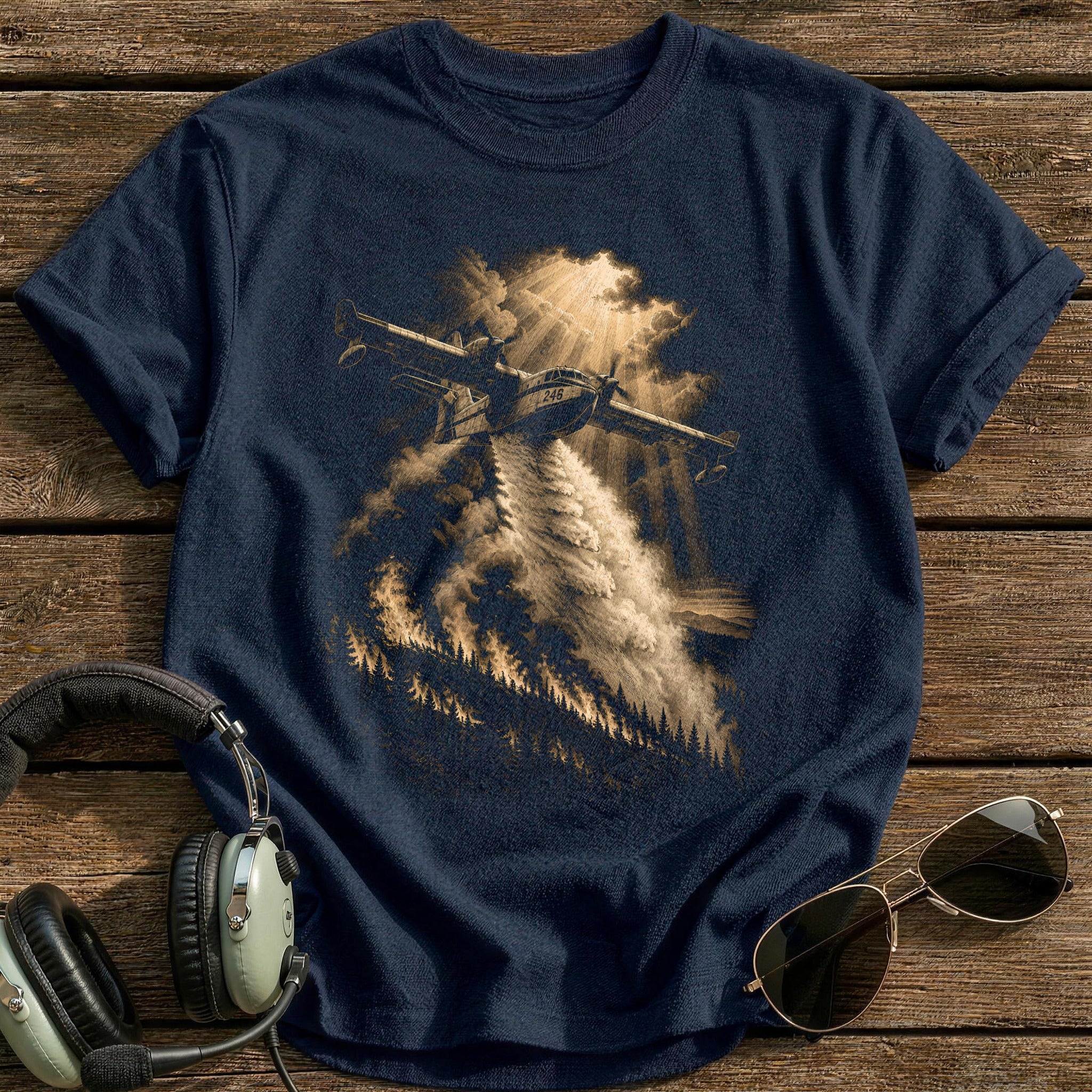 Firefighting Water Bomber 62 - Navy
