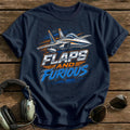 Flaps & Furious T-Shirt - Navy