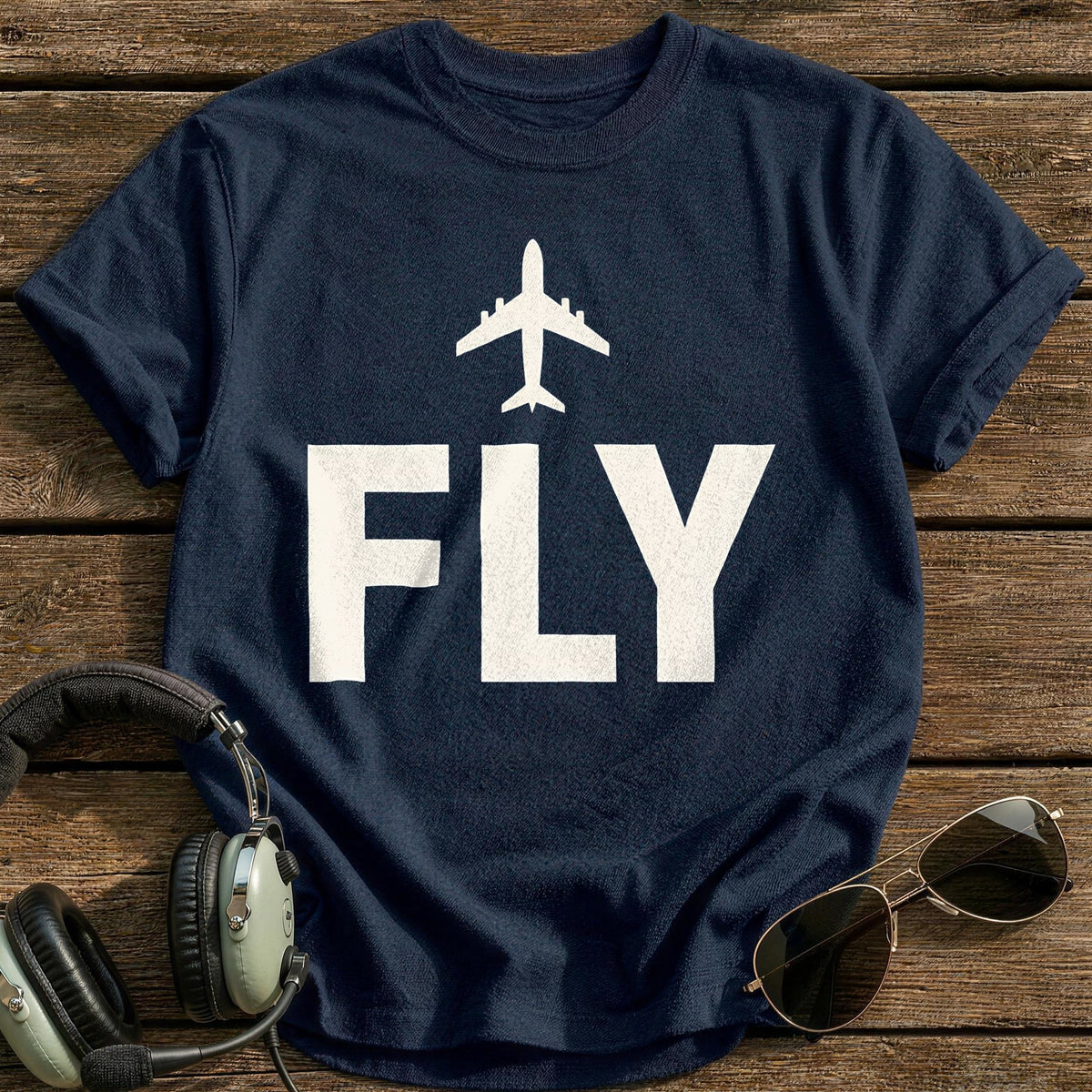 Fly Minimalist 42 T-Shirt - Navy