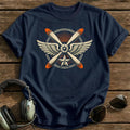 Four Point Formation T-Shirt - Navy