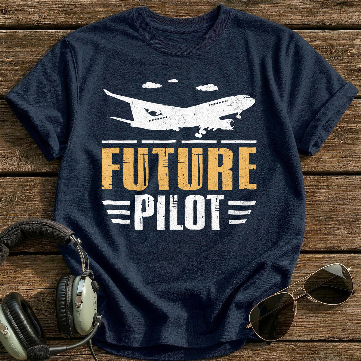 Future Pilot T-Shirt - Navy