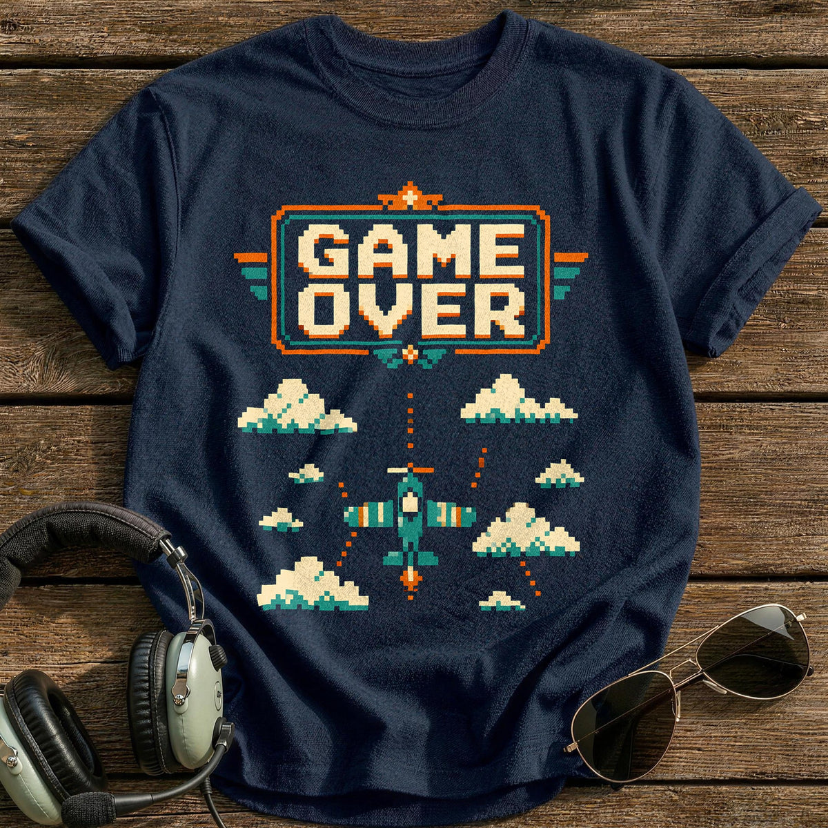 Game Over Approach T-Shirt - Navy