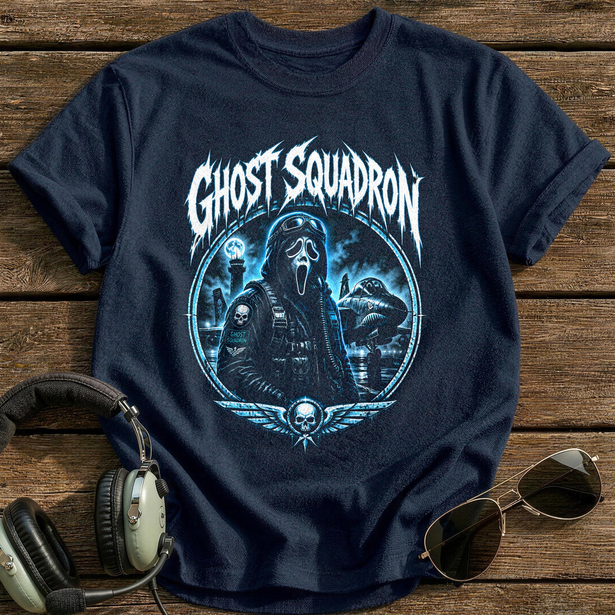 Ghost Squadron 72 T-Shirt - Navy